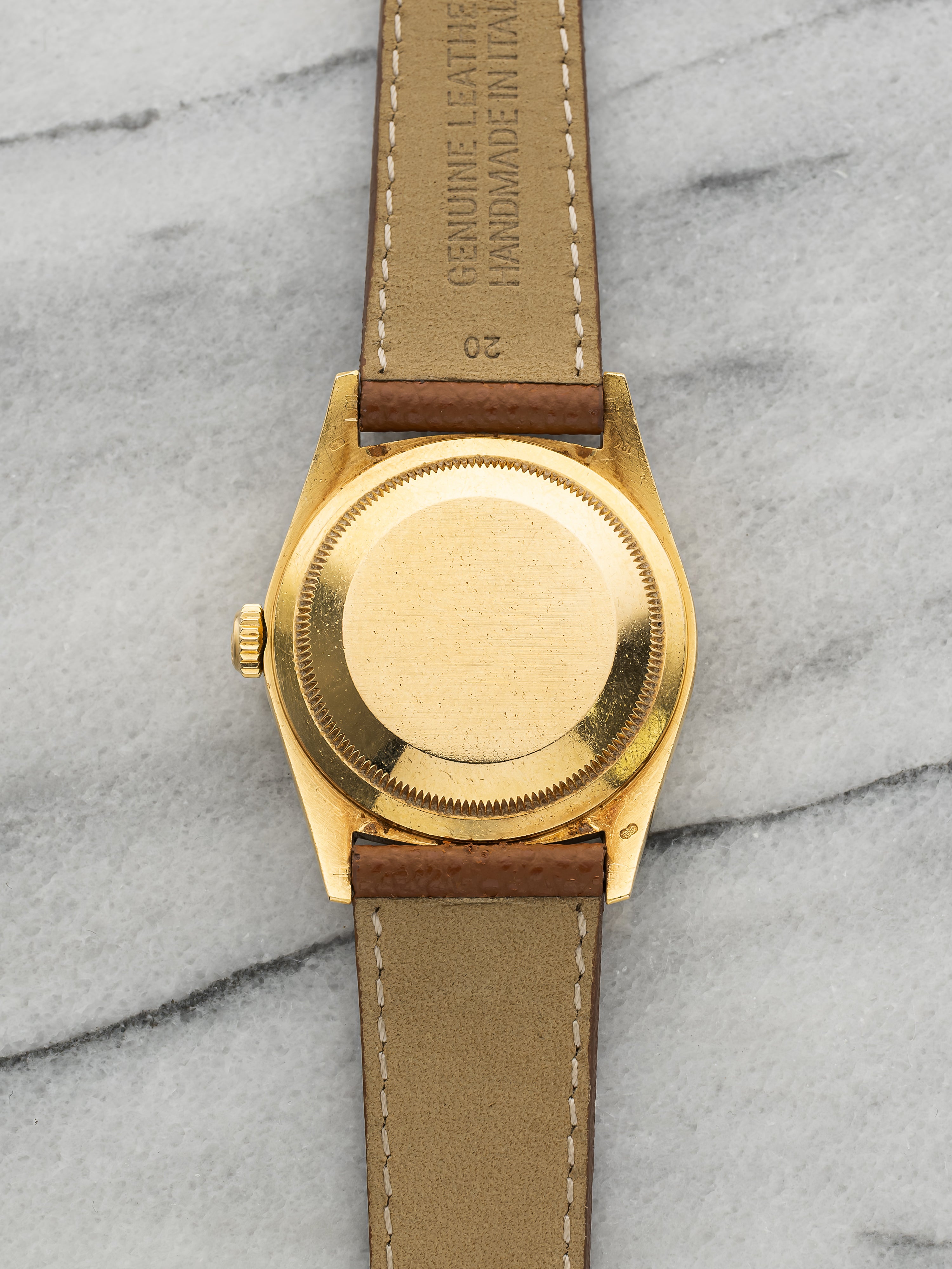 1996 Rolex DateJust 16238 - Yellow Gold Mocha Sunburst Dial