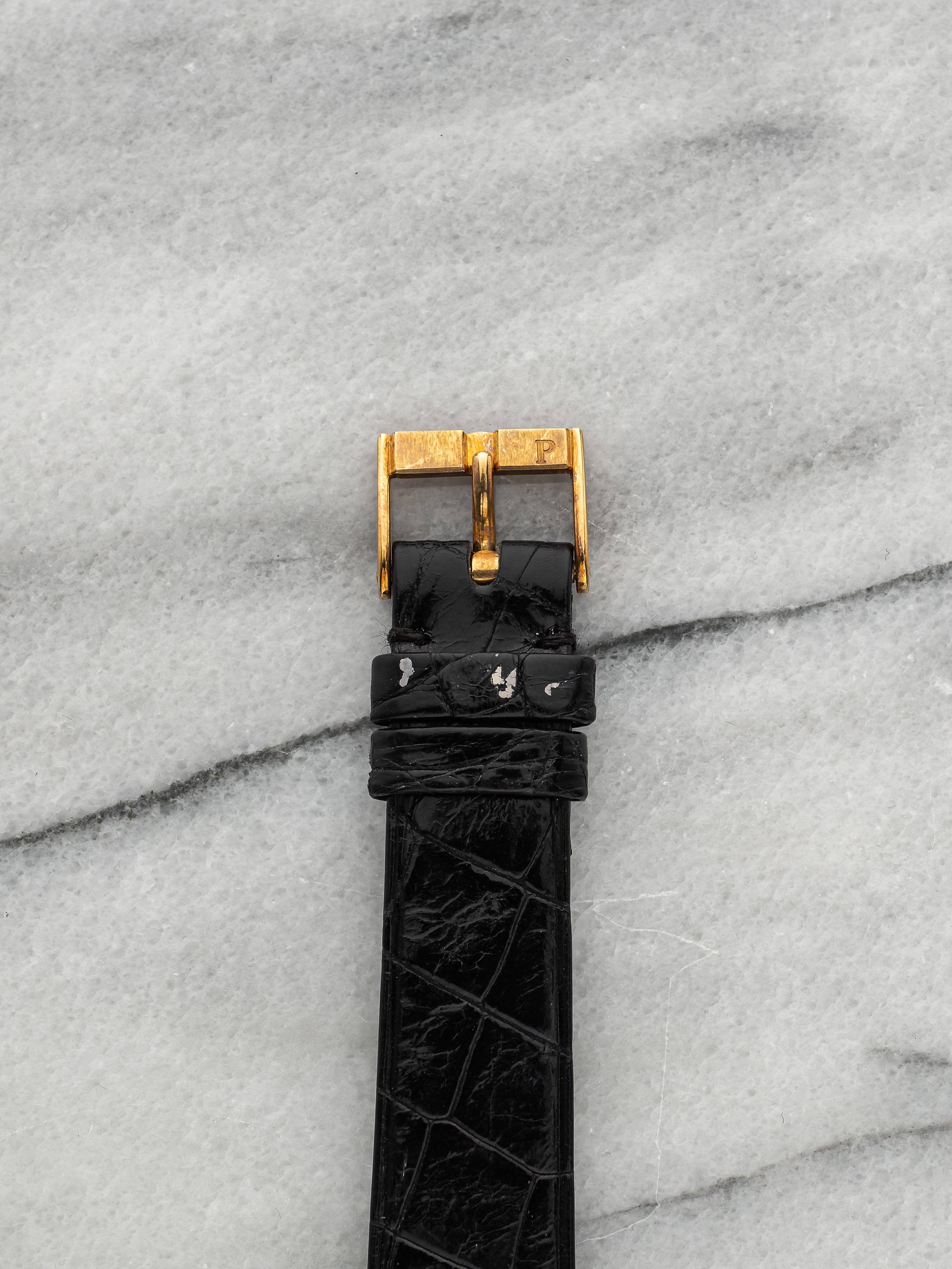 Piaget Polo 8673 - 18k Gold, Champagne Dial