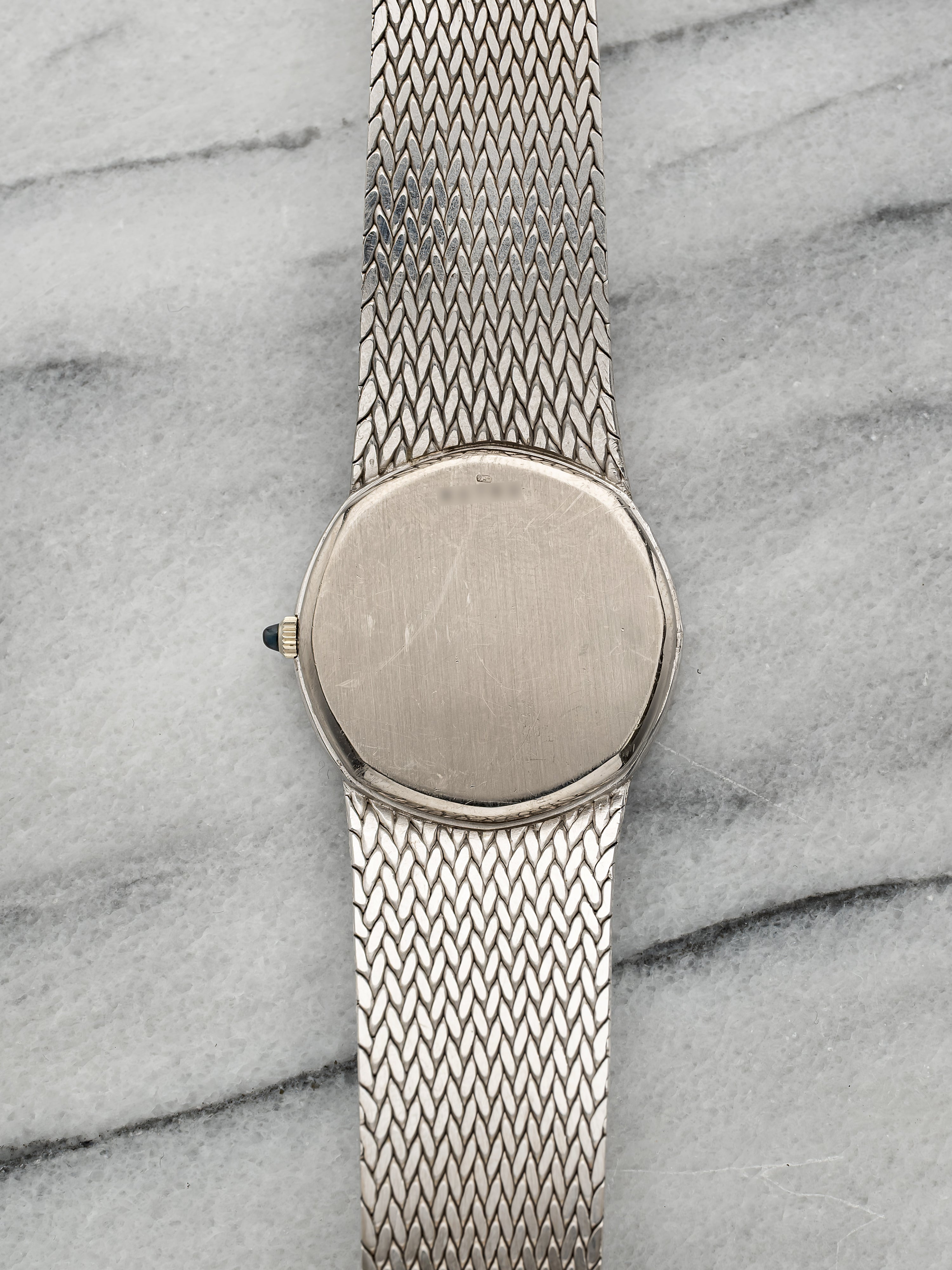 Audemars Piguet Automatic - Integrated White Gold Blue Sunburst Dial