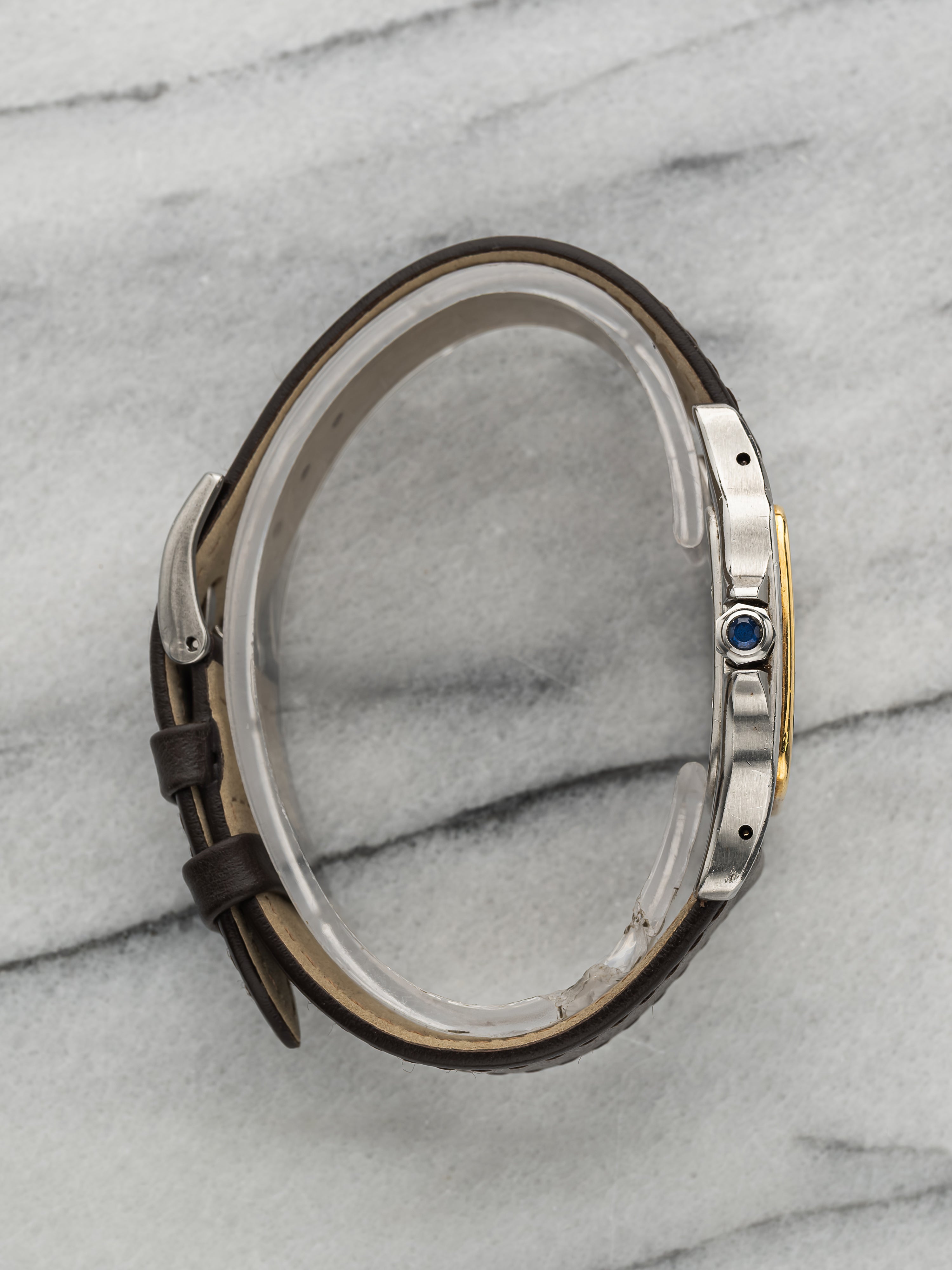 Cartier Santos 1566 - White Roman Dial