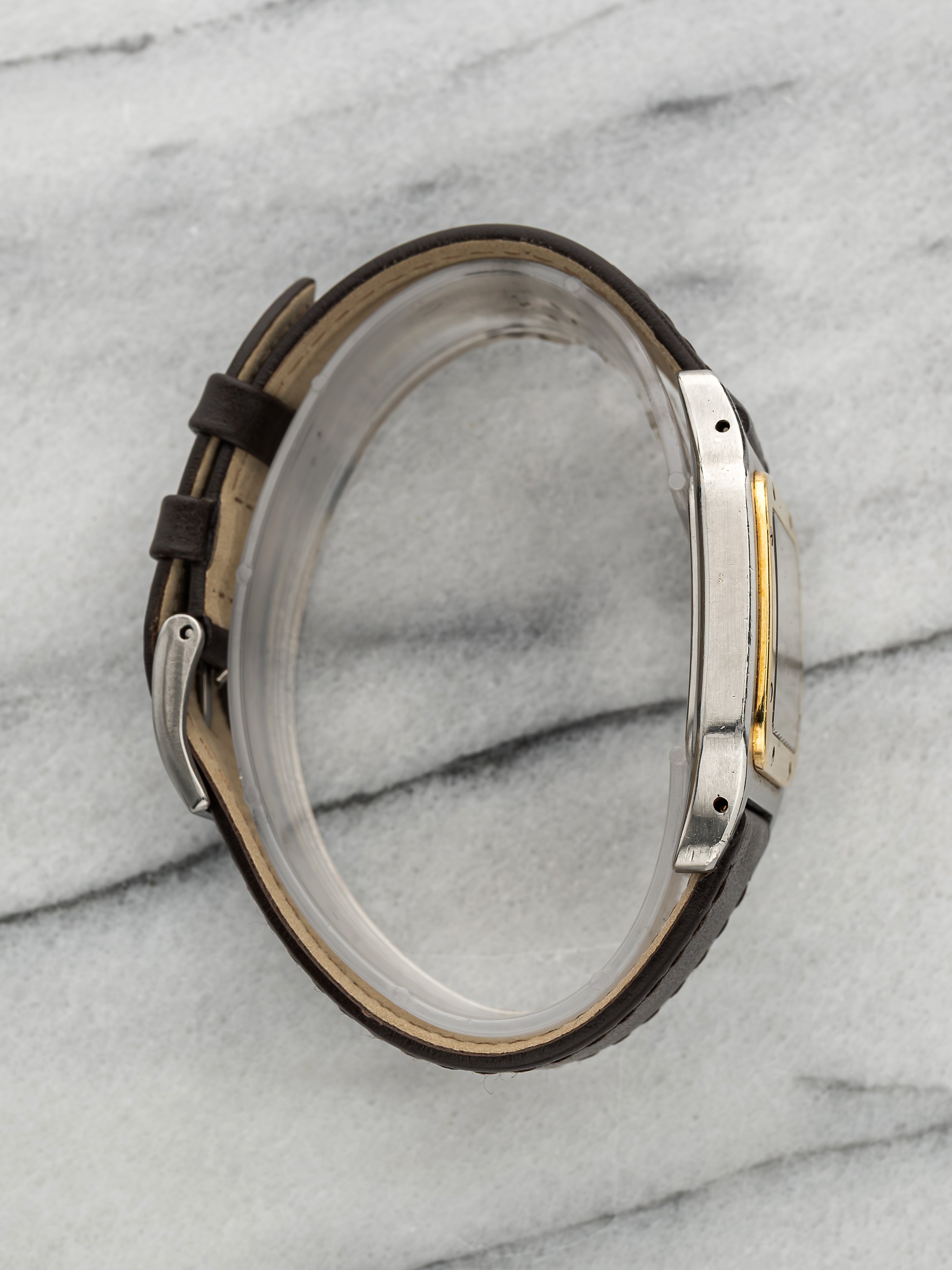 Cartier Santos 1566 - White Roman Dial