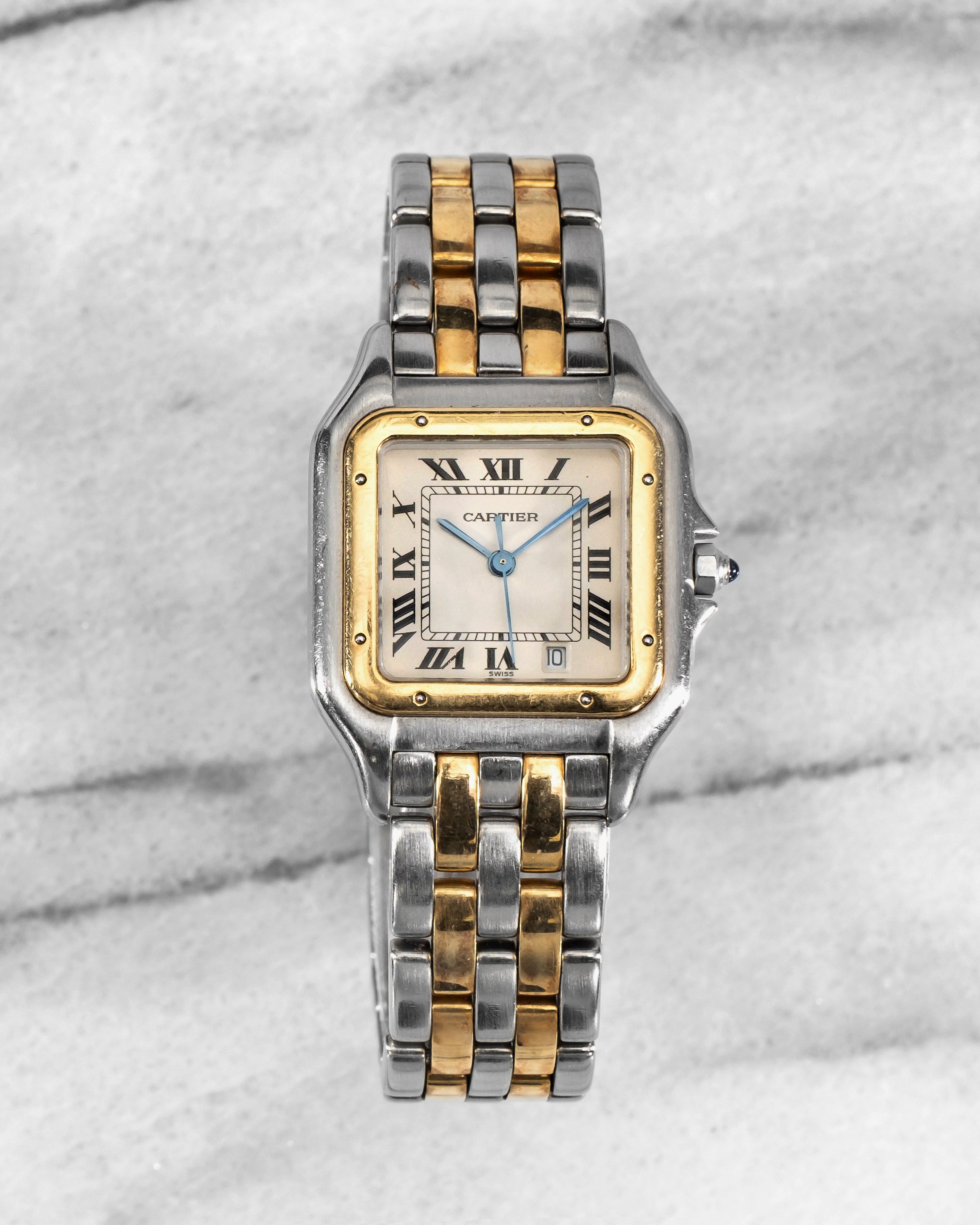 Cartier Panthère – White Roman Dial