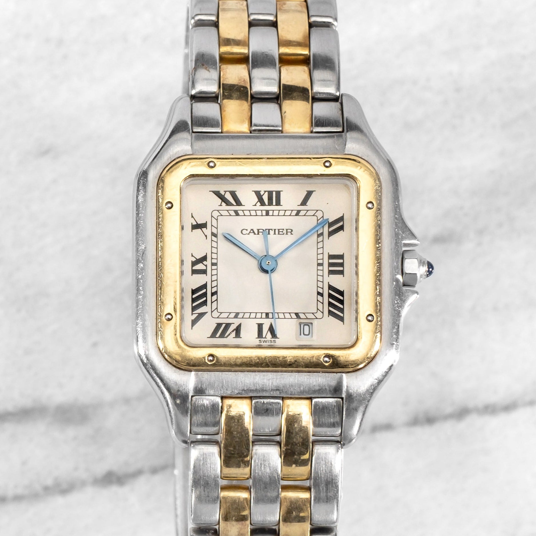 Cartier Panthère – White Roman Dial