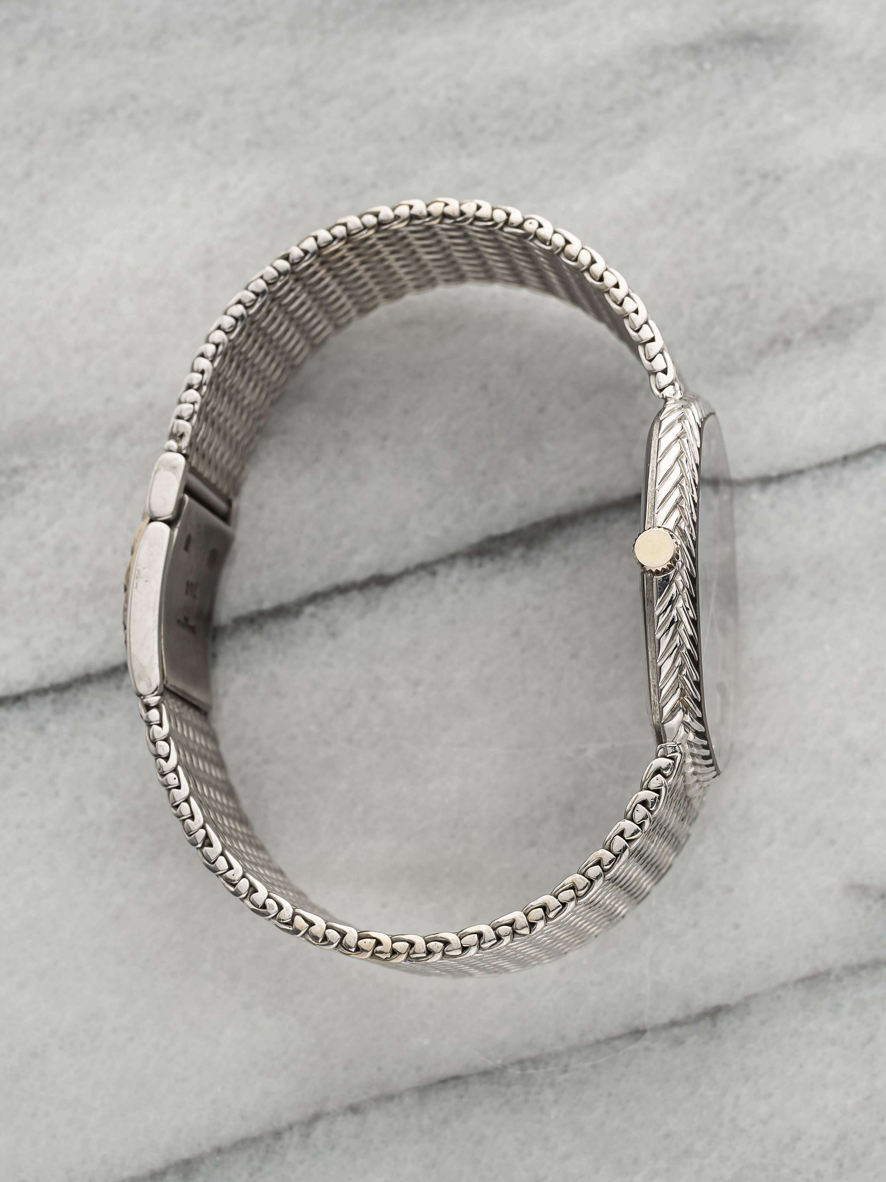 Audemars Piguet 4061 - Integrated Bracelet Onyx Diamond Dial