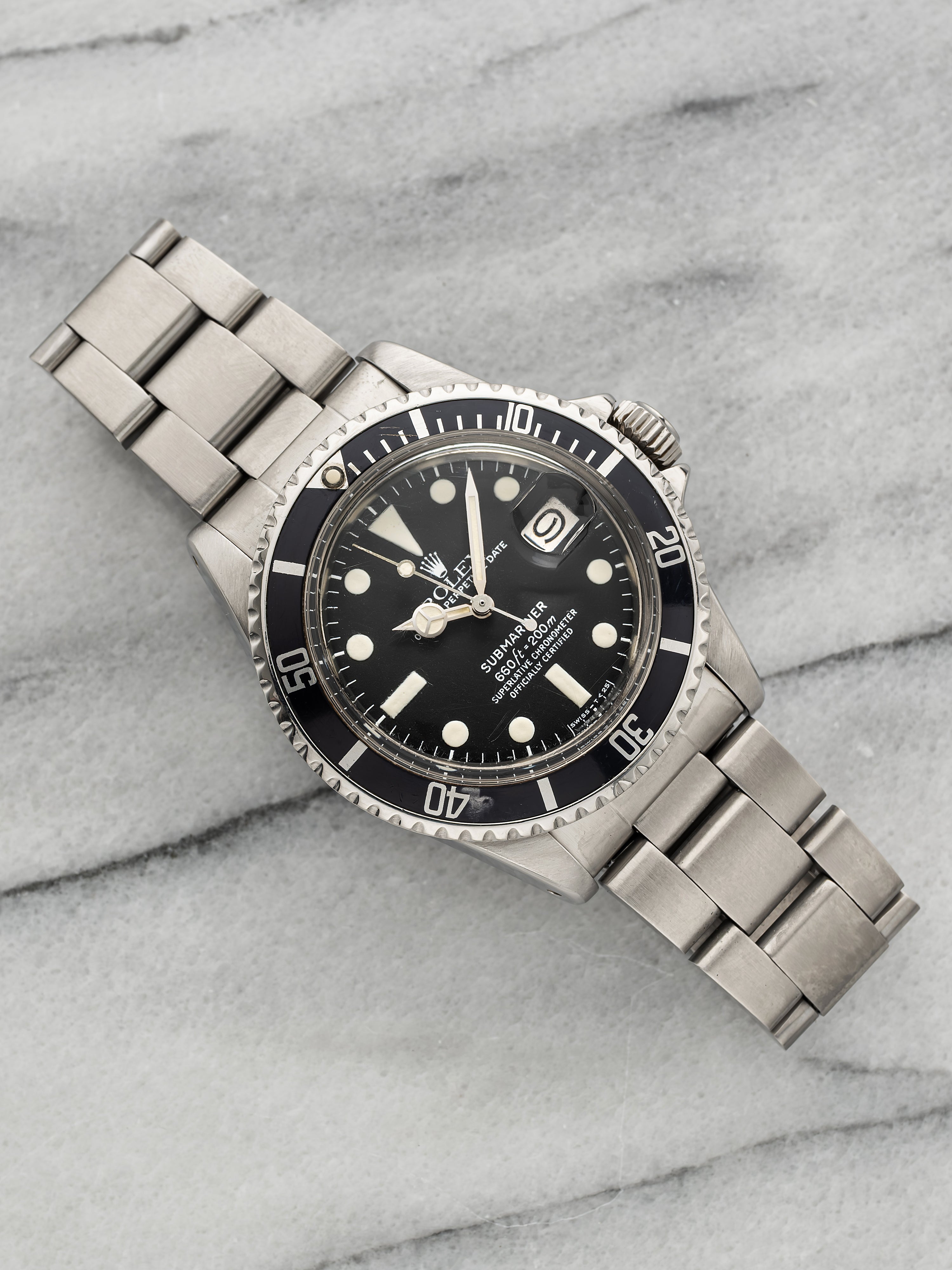 Vintage 1978 Rolex Submariner 1680 - Stainless Steel, Black Dial
