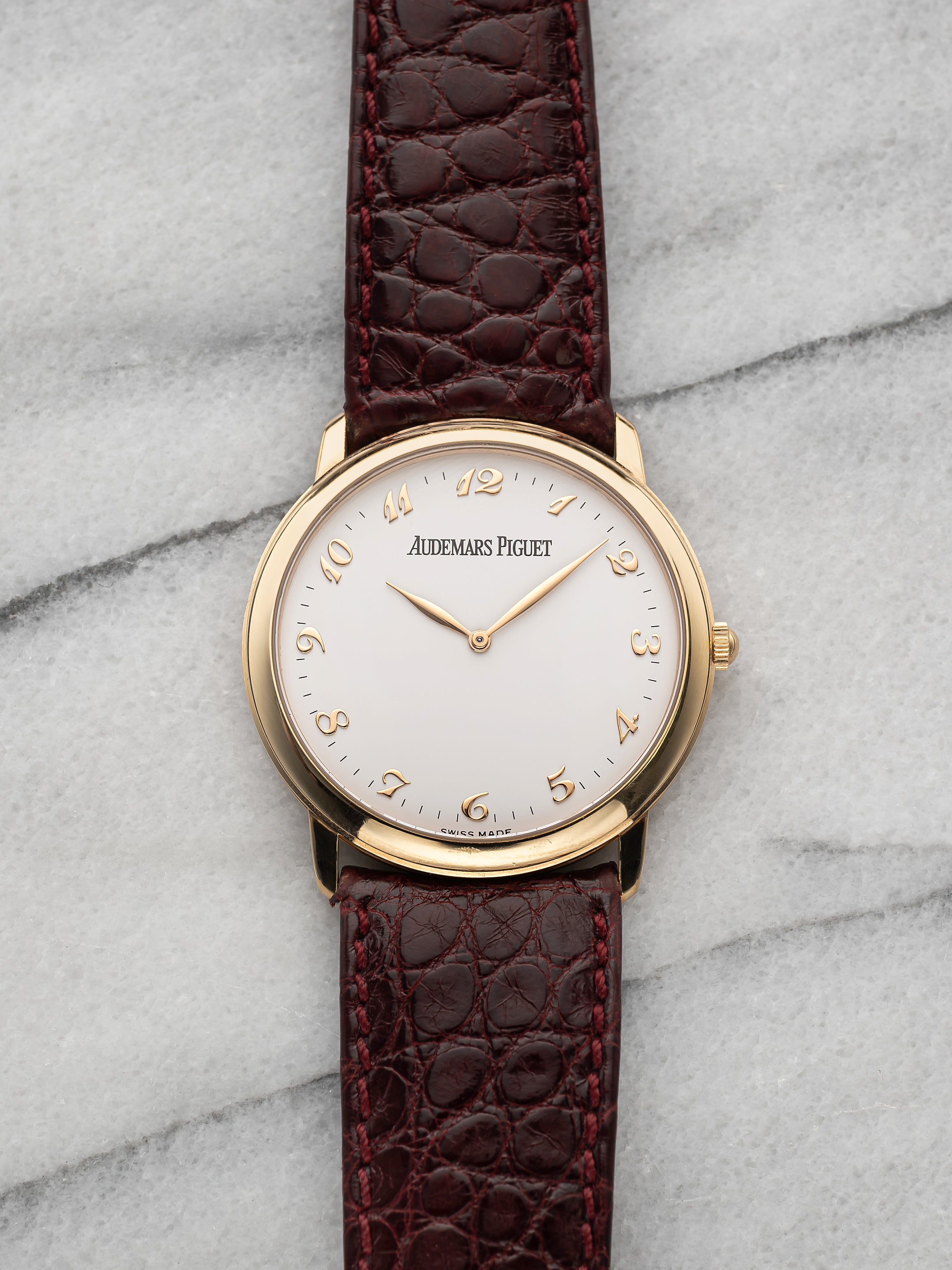 Audemars Piguet Classique 14894BA – 18K Yellow Gold White Dial