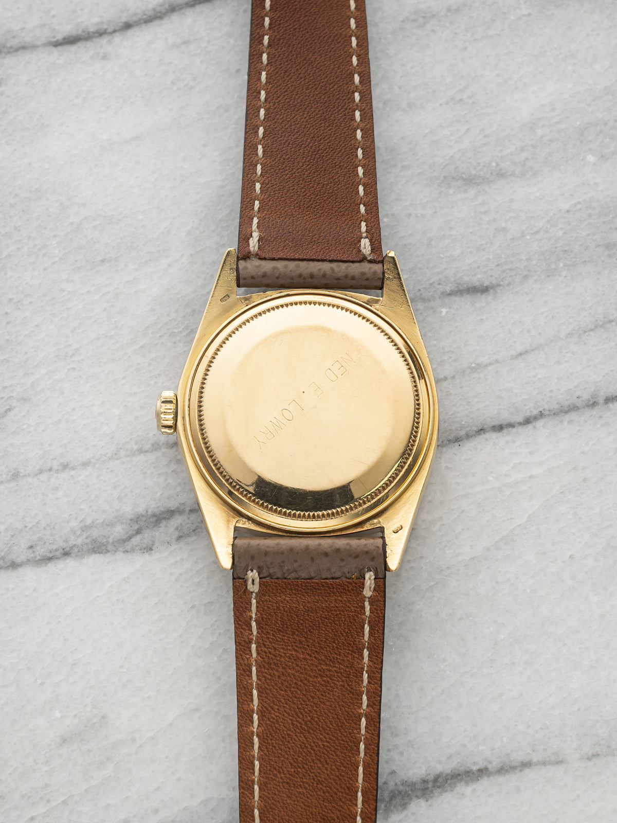 Vintage 1978 Rolex Day-Date 18078 18K Yellow Gold Champagne Dial Auto 36mm