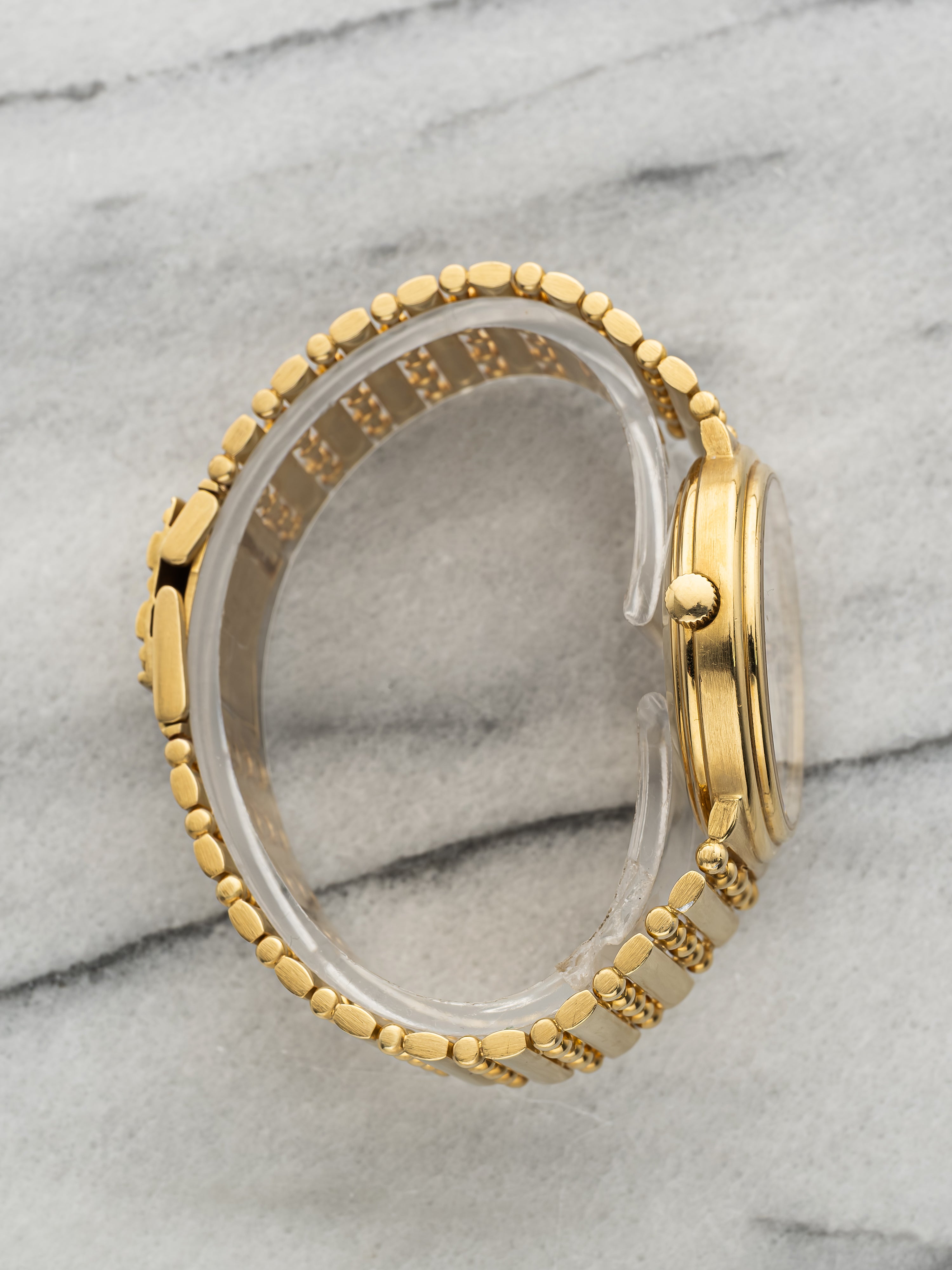 Audemars Piguet Day-Date 25573BA - Bullet Bracelet White Dial