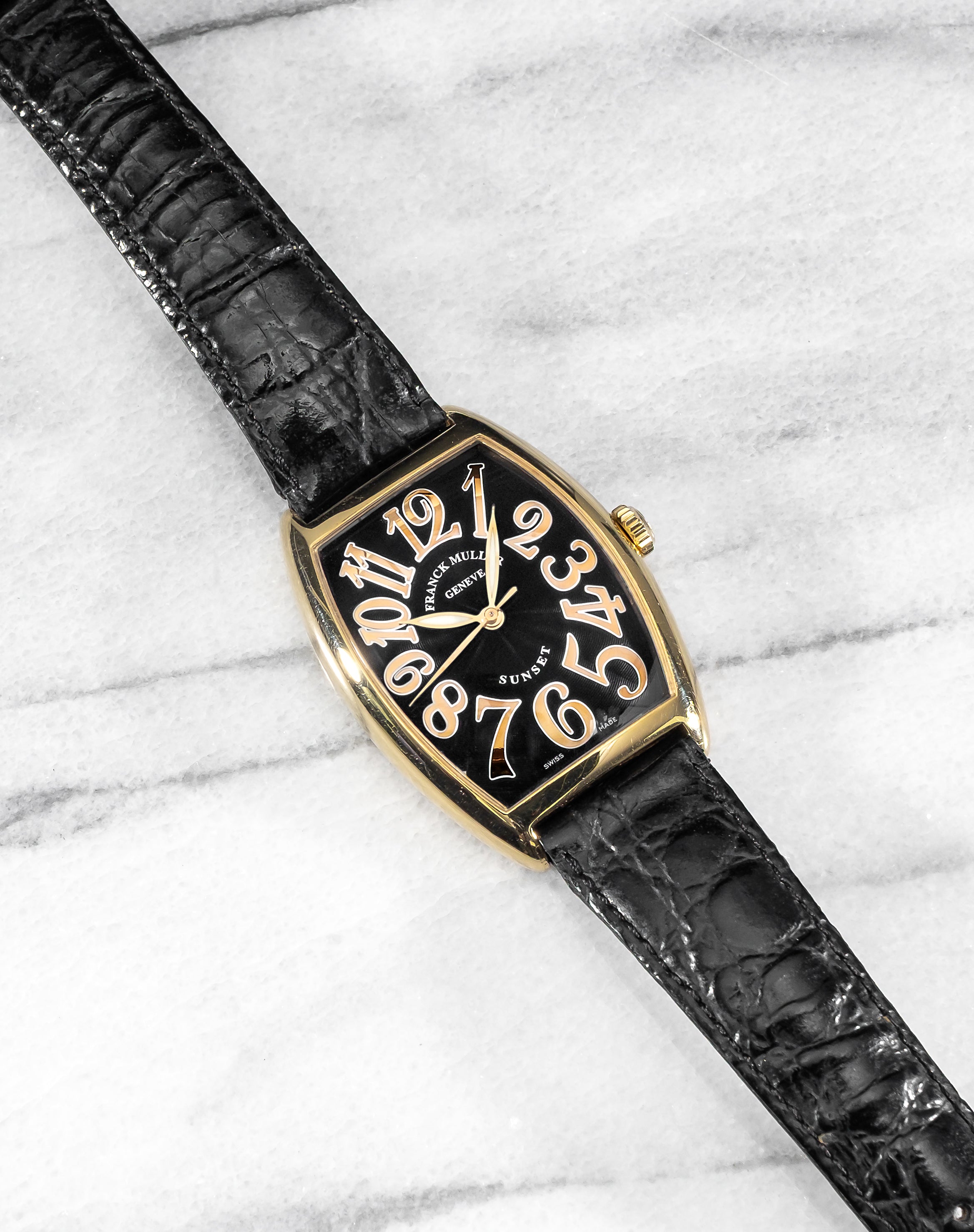 Franck Muller Sunset 2852 – Black Arabic Dial