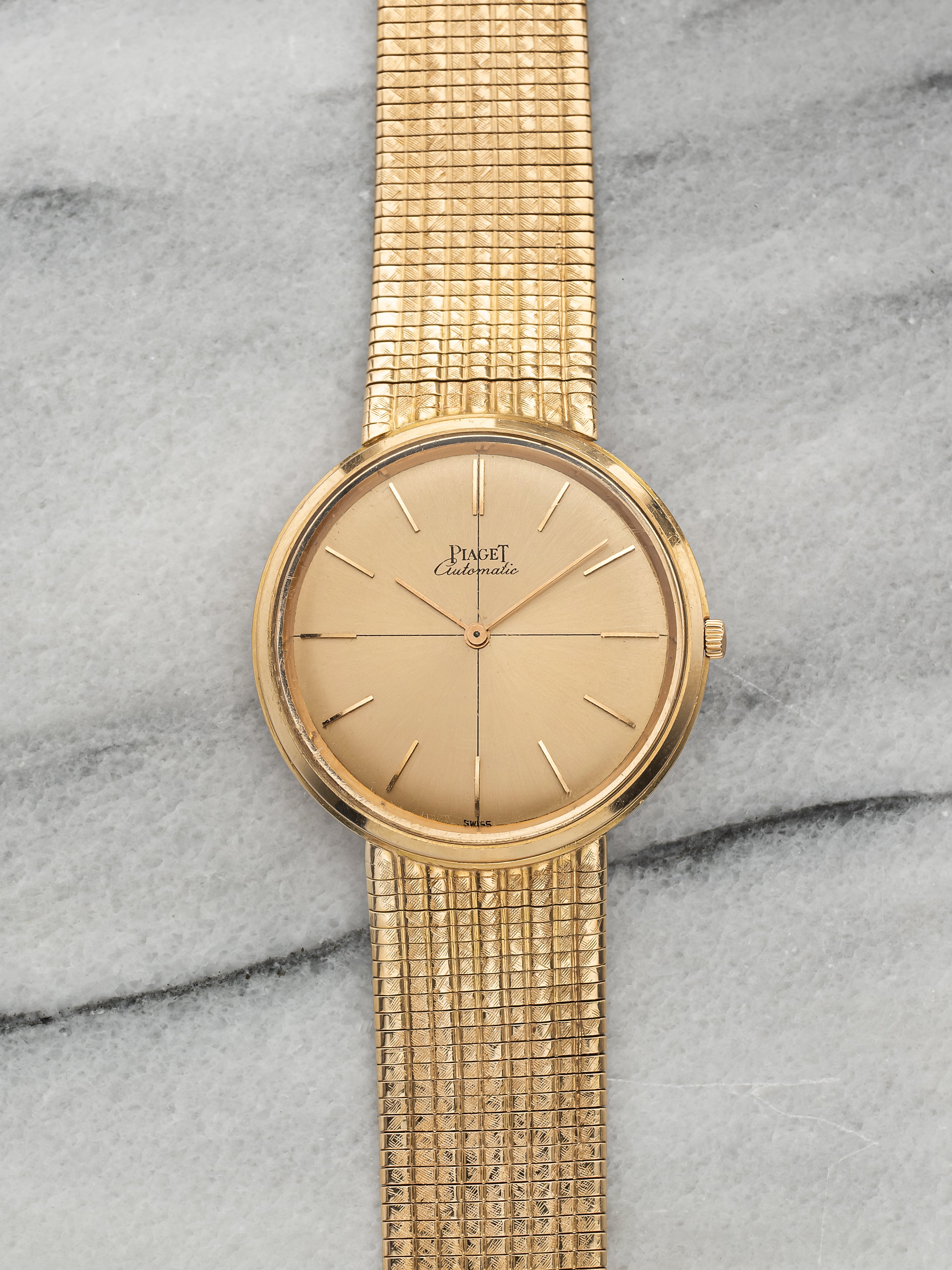 Piaget 12303 - Rose Gold Integrated Bracelet