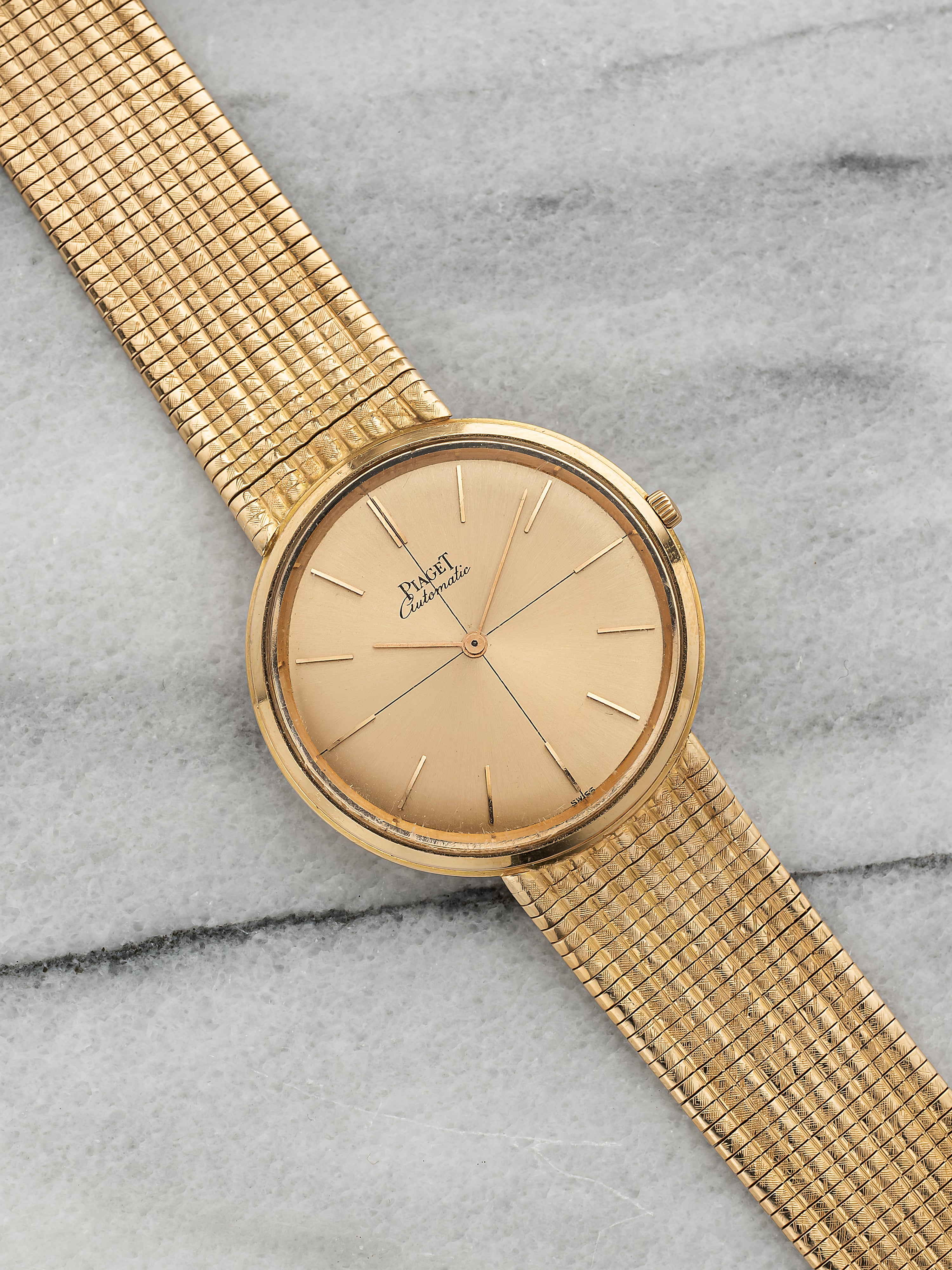 Piaget 12303 - Rose Gold Integrated Bracelet
