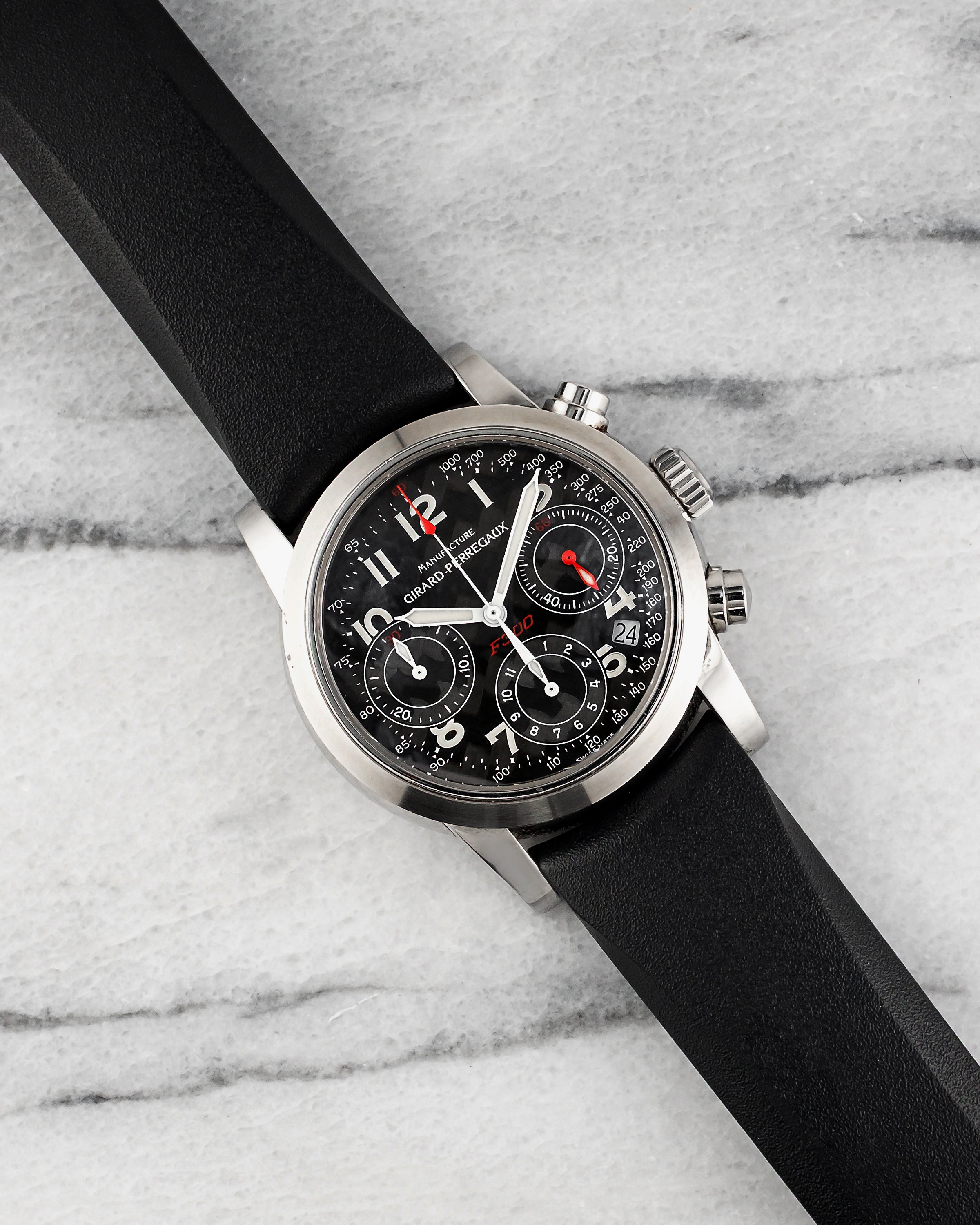 Girard-Perregaux Ferrari 8020 – Green Carbon Fiber Dial