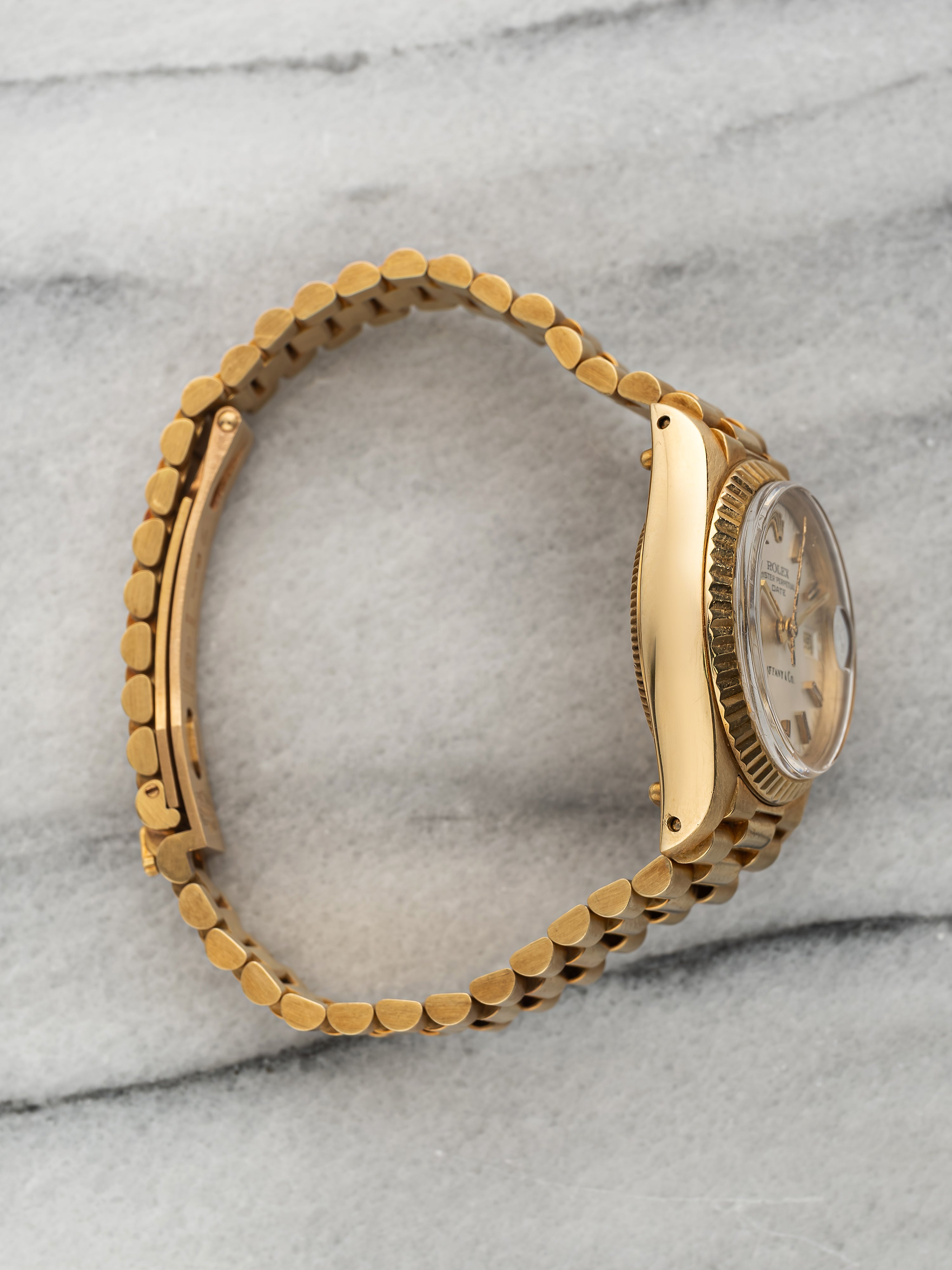 1978 Ladies Rolex OP Date 6917 - Tiffany Double Stamped Dial