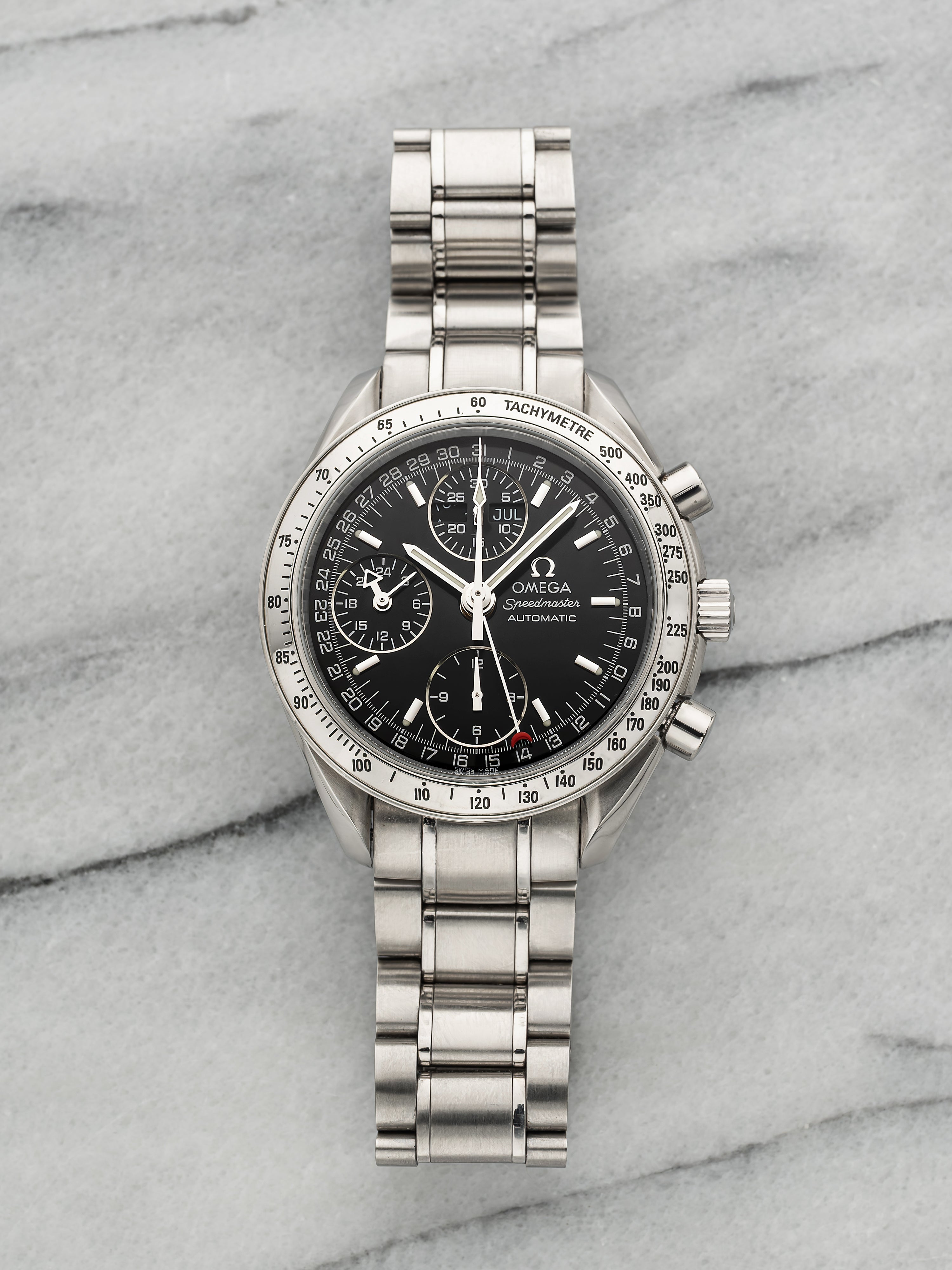 Omega Speedmaster Triple Calendar - Black Dial