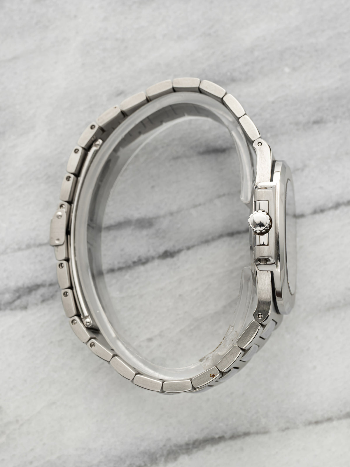 Patek Philippe Nautilus 3800 - Stainless Steel Blue Sigma Dial
