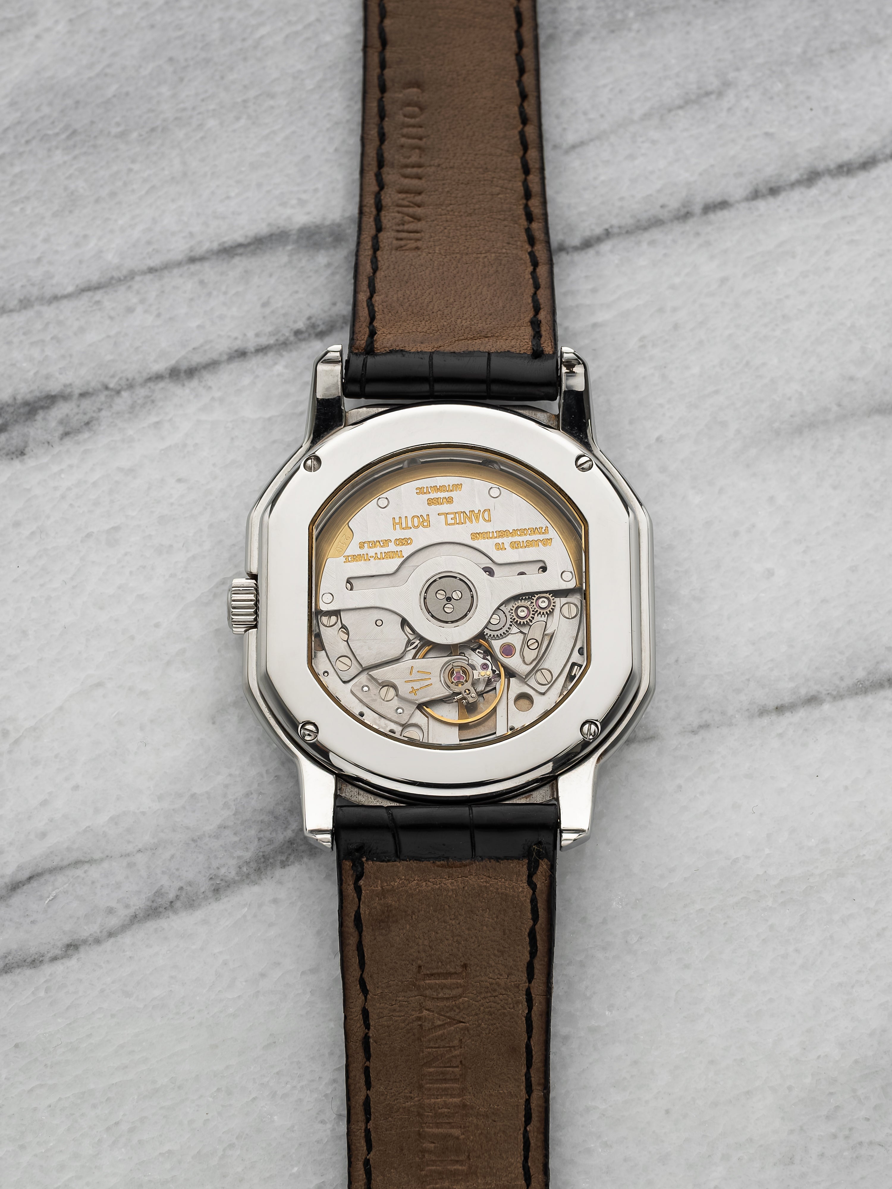 Daniel Roth Le Sentier S177 Steel Grey Guilloché Dial 36mm