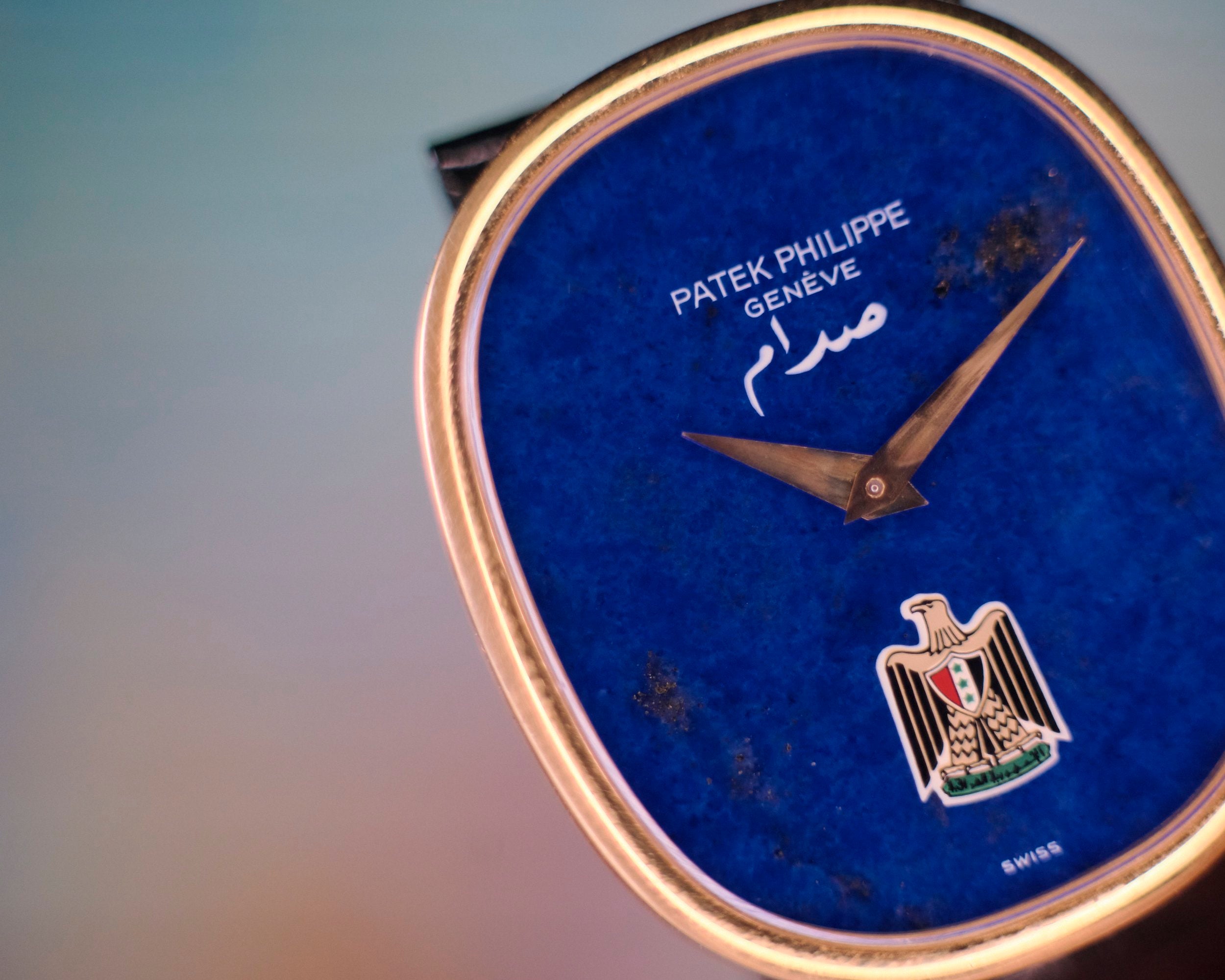 Patek Philippe - lapis lazuli dial.