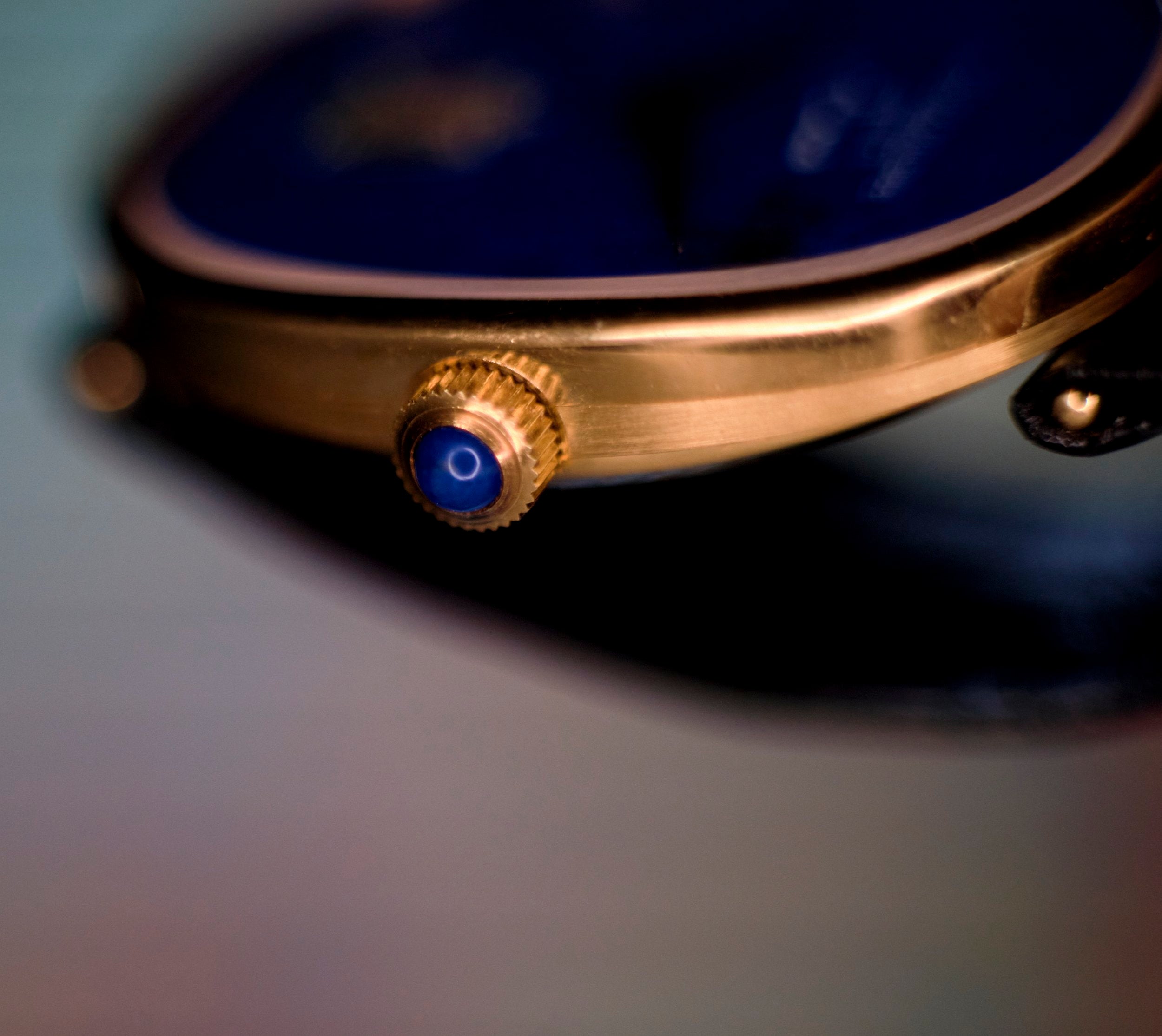 Patek Philippe - lapis lazuli dial.