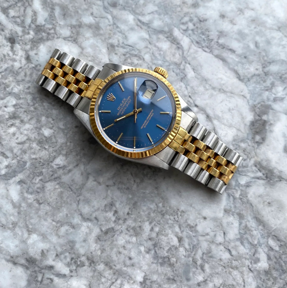 Rolex Datejust 16013- Blue Dial