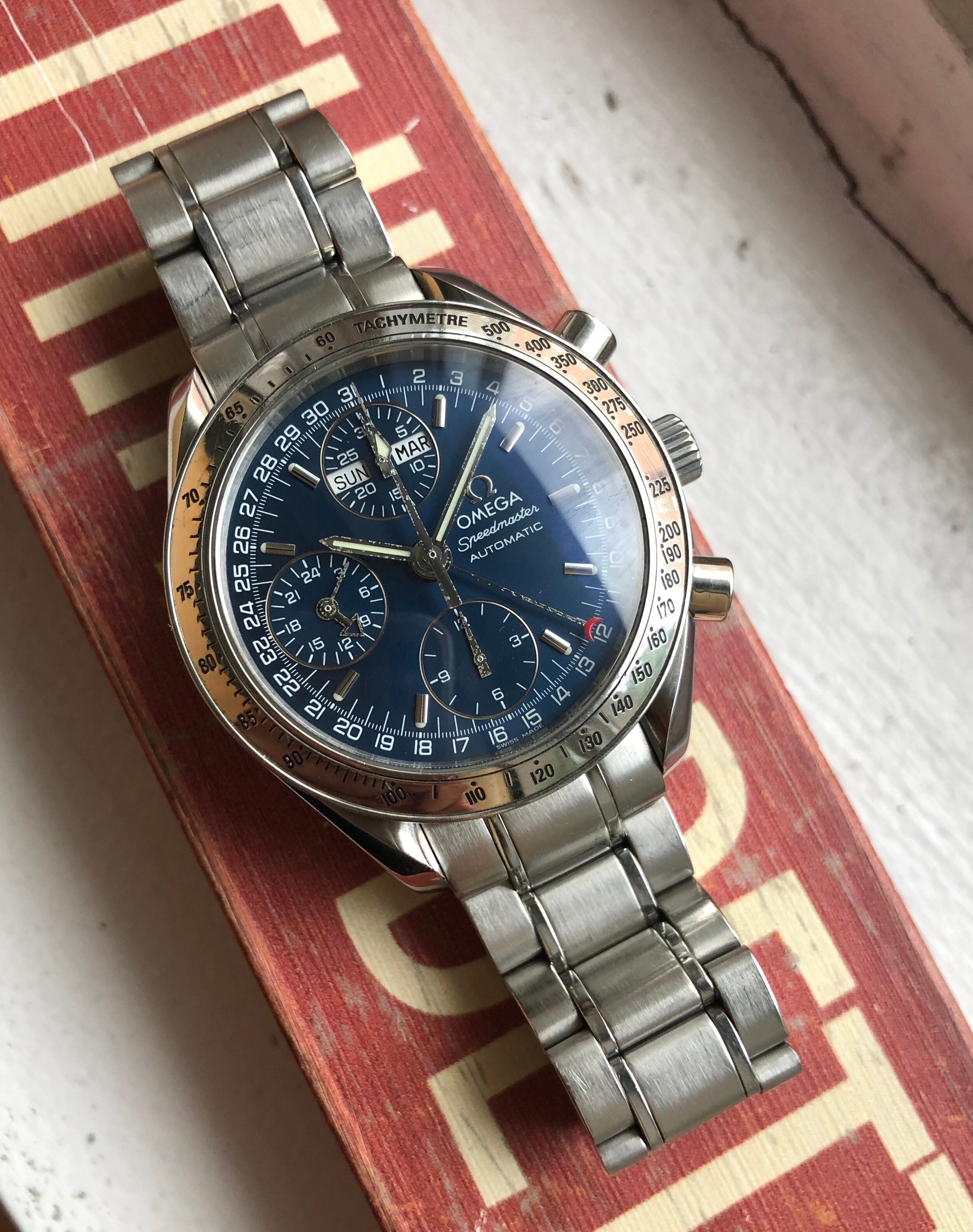 Omega Speedmaster Triple Calendar