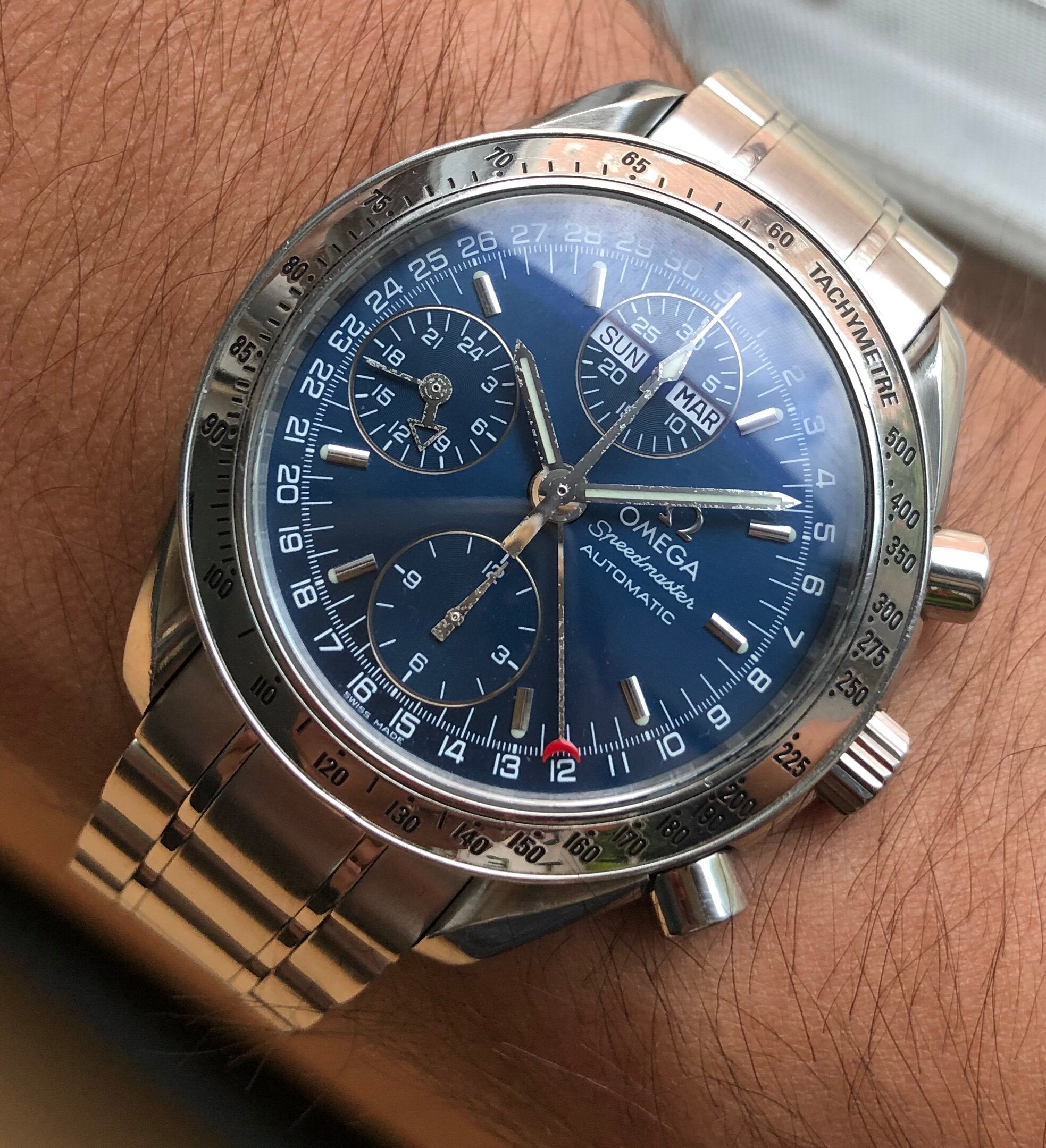 Omega Speedmaster Triple Calendar