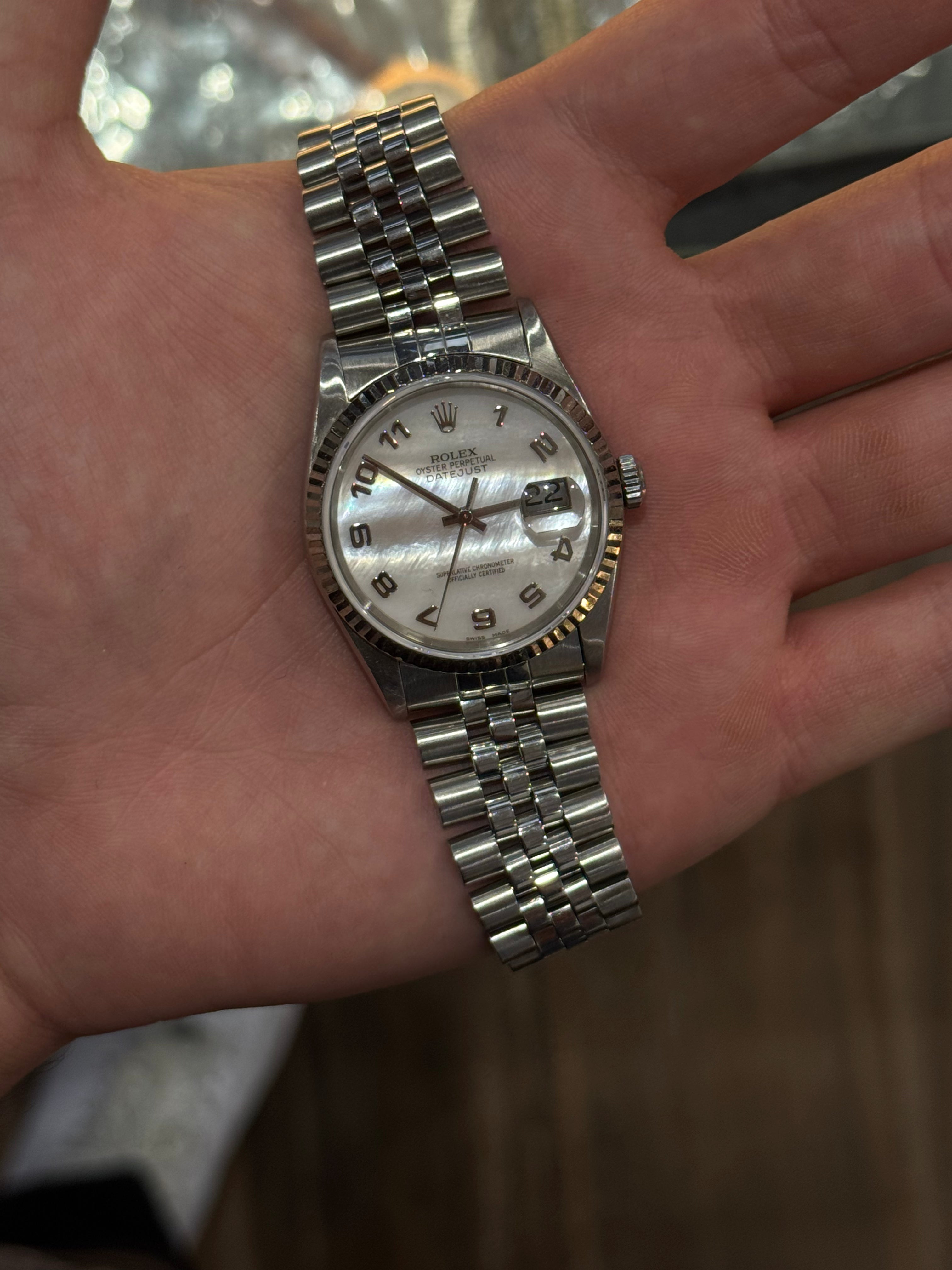 Rolex 16234 mop dial balance payment