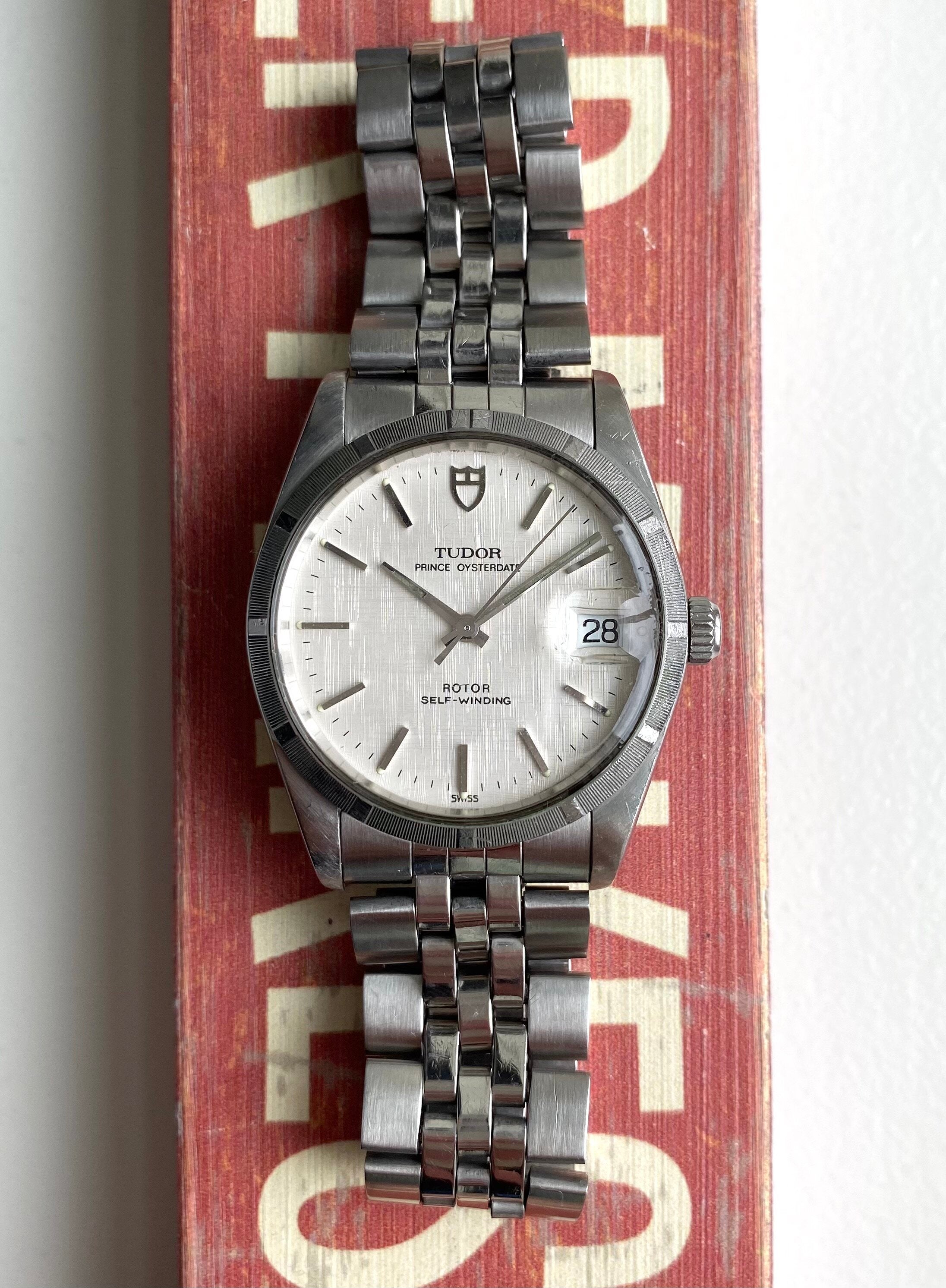 Tudor Prince Oysterdate — Linen Dial with Papers