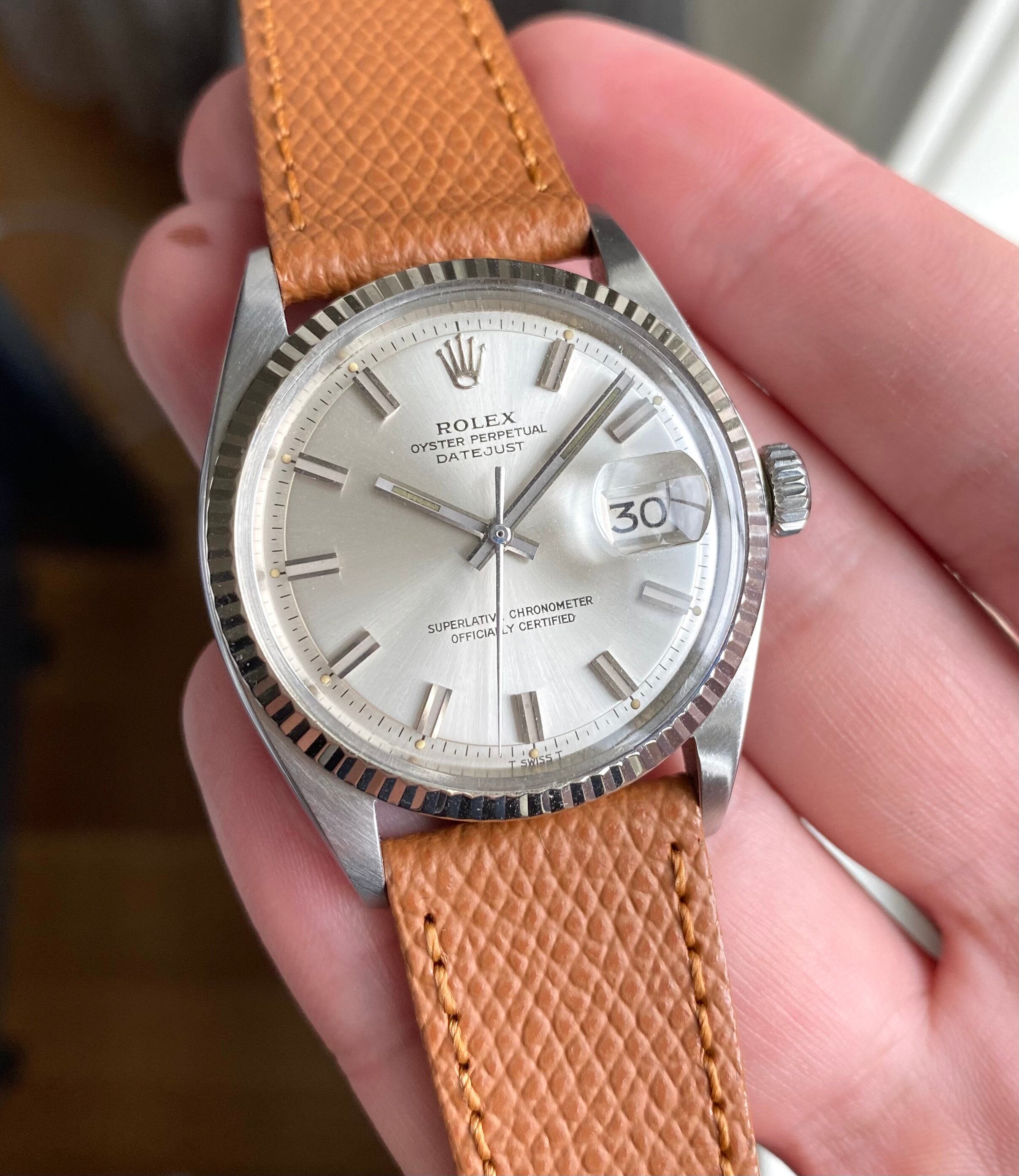 Rolex Datejust ref. 1601 — "Wideboy"