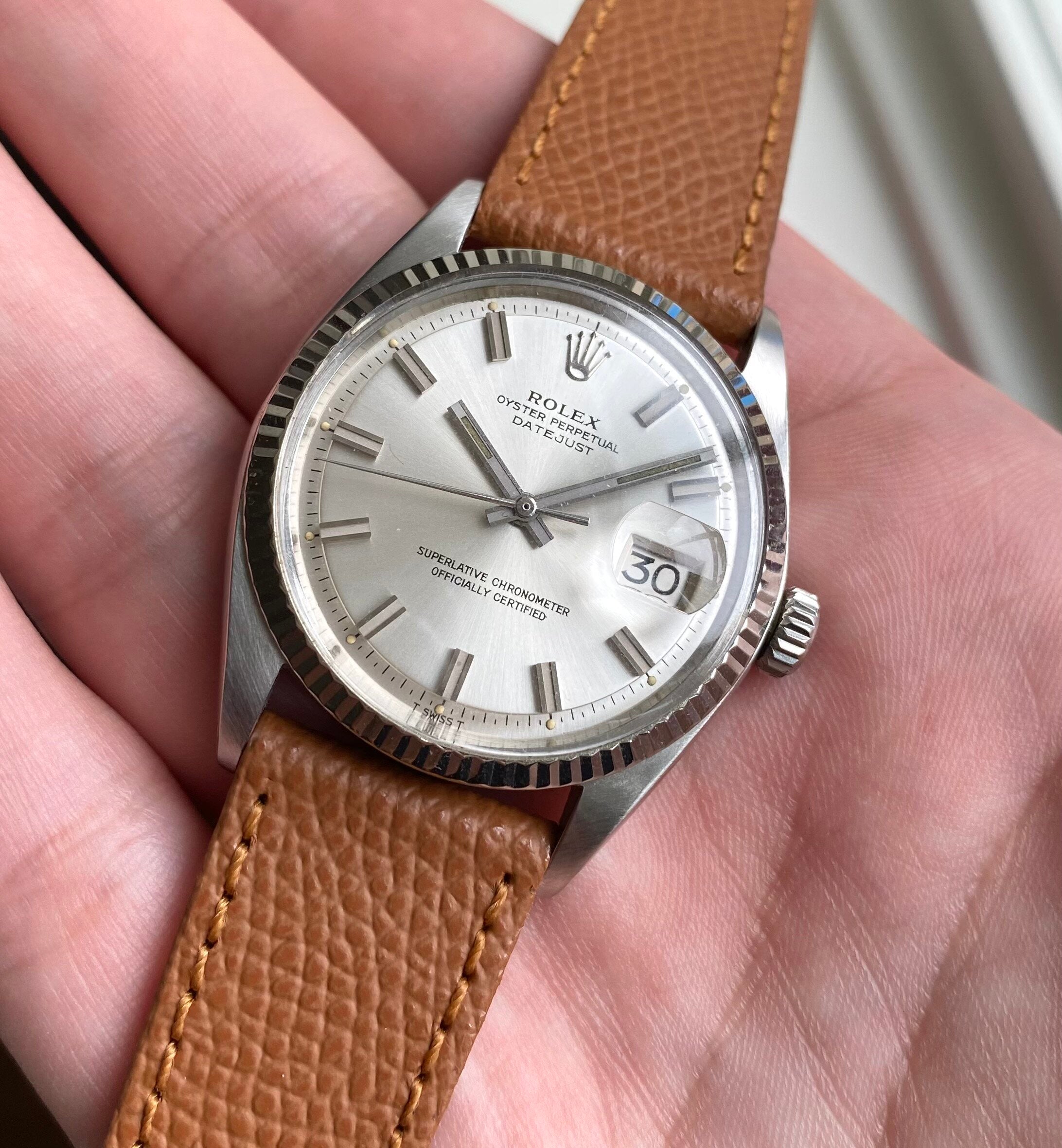 Rolex Datejust ref. 1601 — "Wideboy"