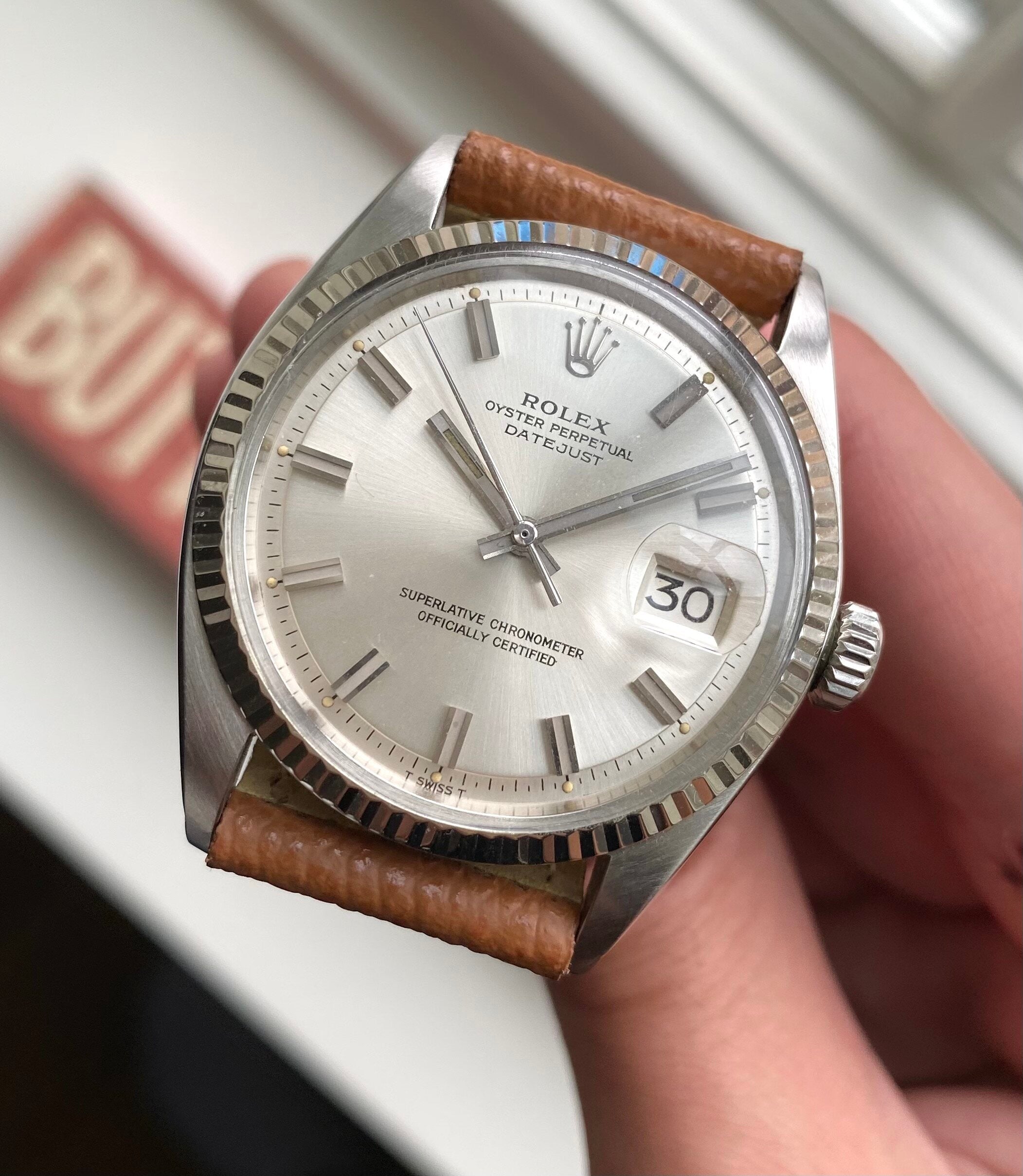 Rolex Datejust ref. 1601 — "Wideboy"