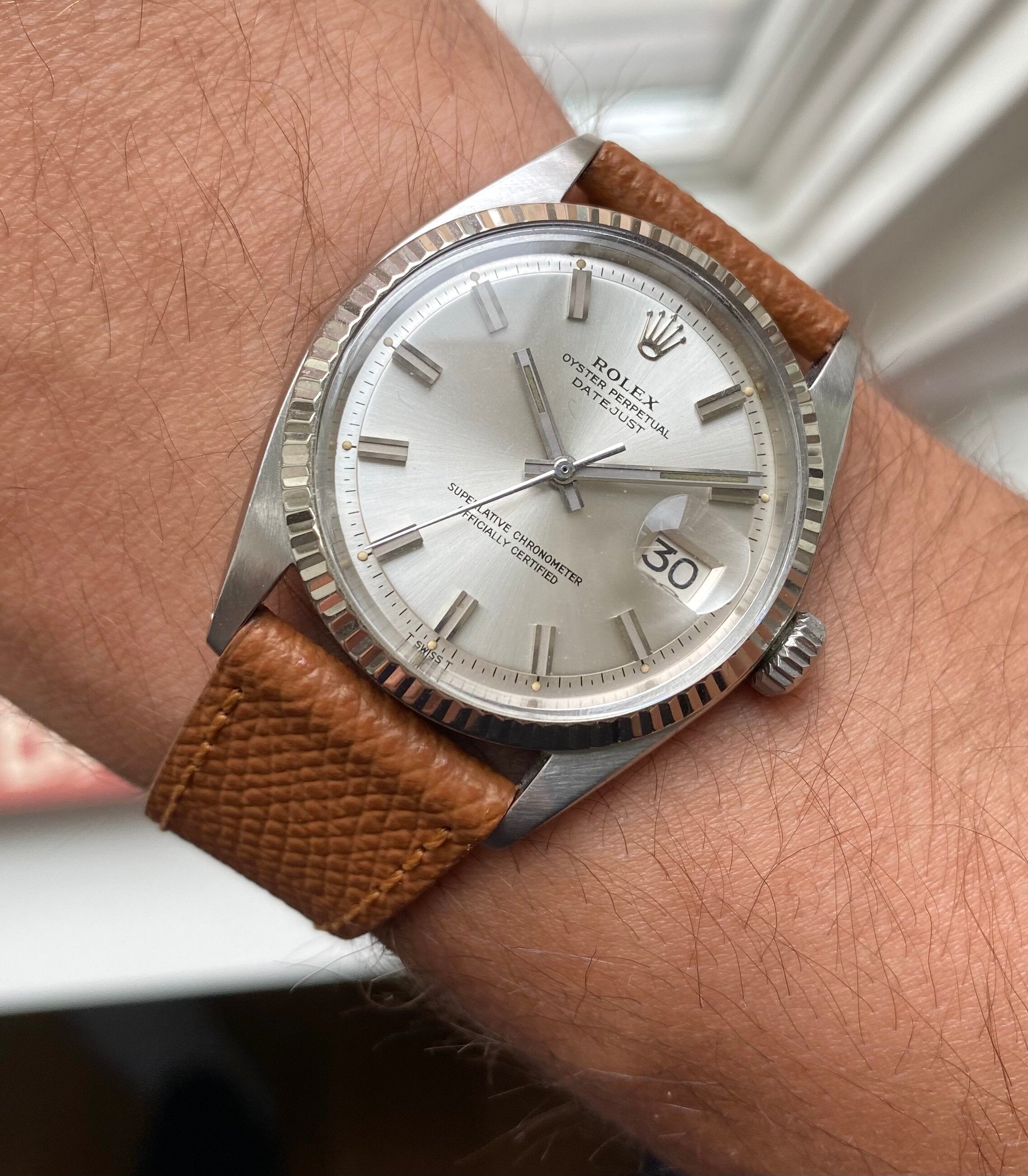 Rolex Datejust ref. 1601 — "Wideboy"