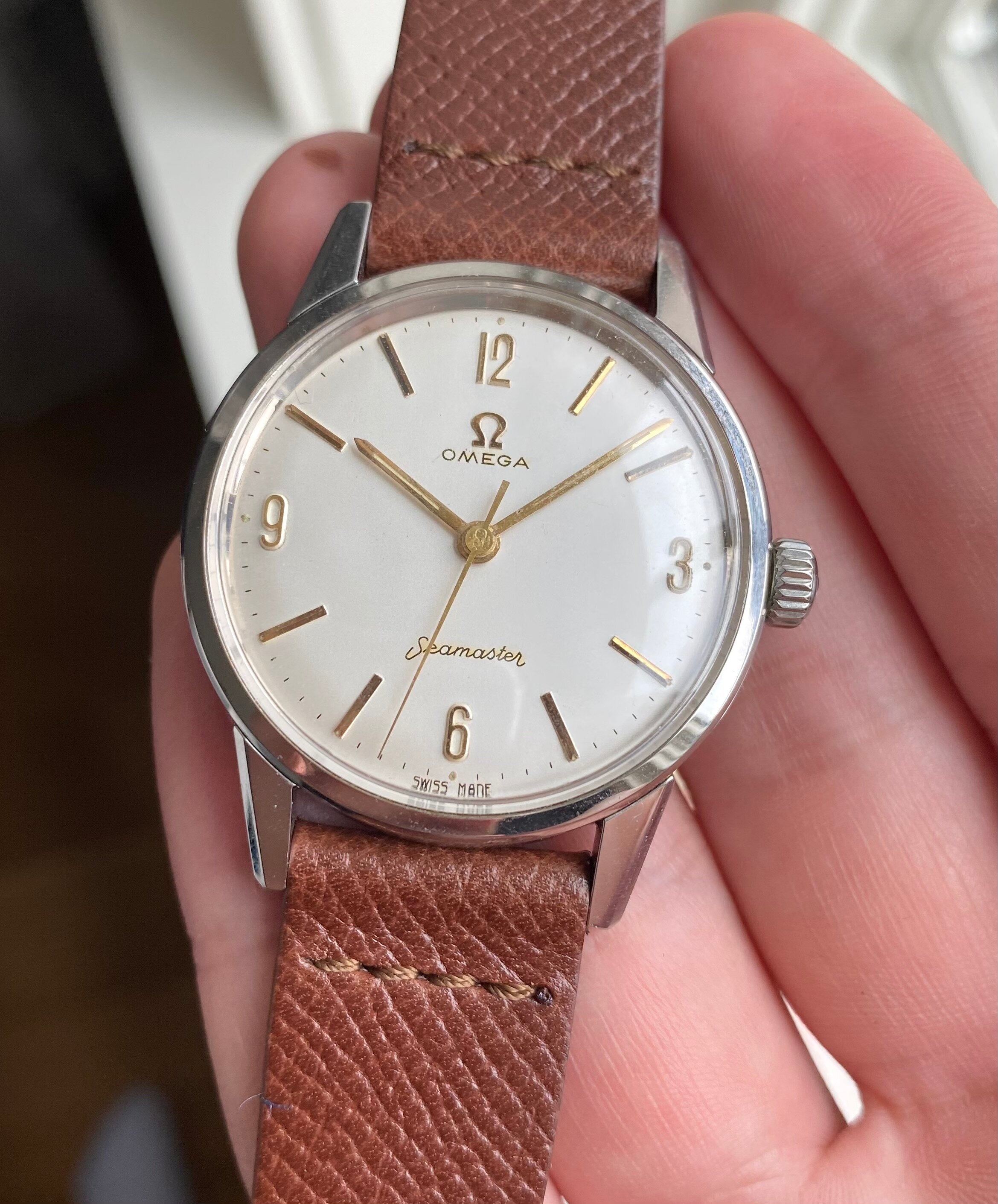 Omega Seamaster — Arabic Numerals