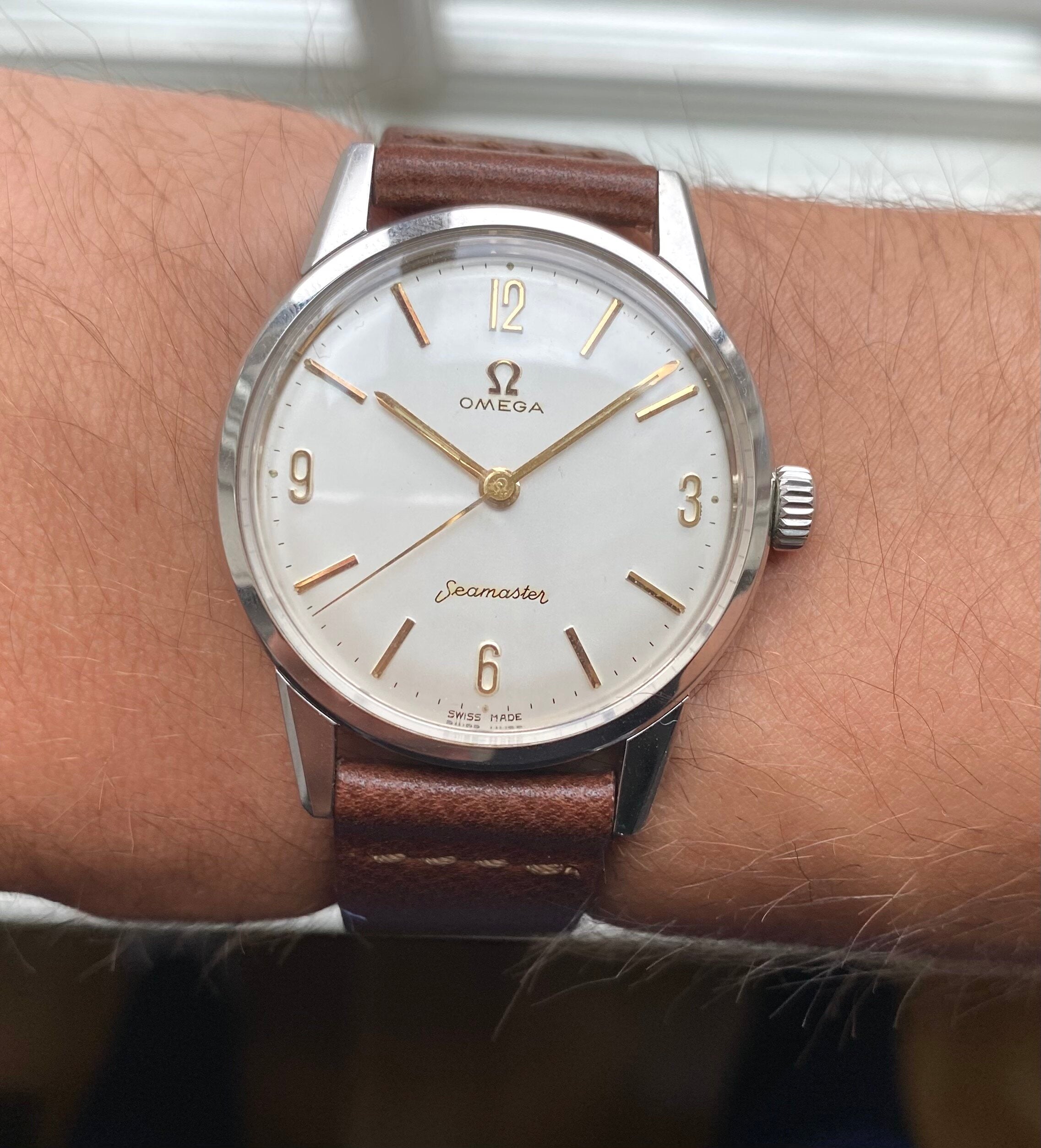 Omega Seamaster — Arabic Numerals