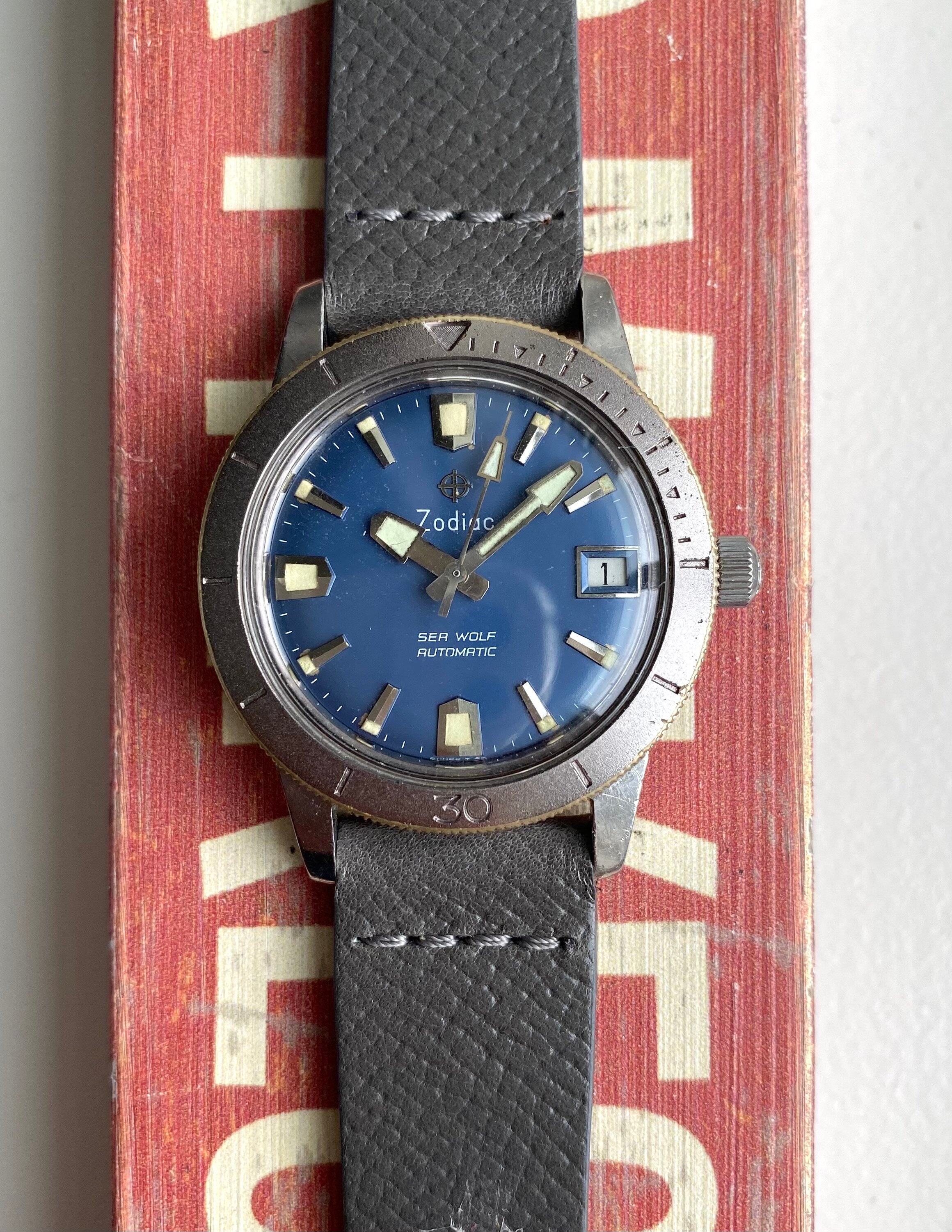 Zodiac Seawolf — Blue Dial