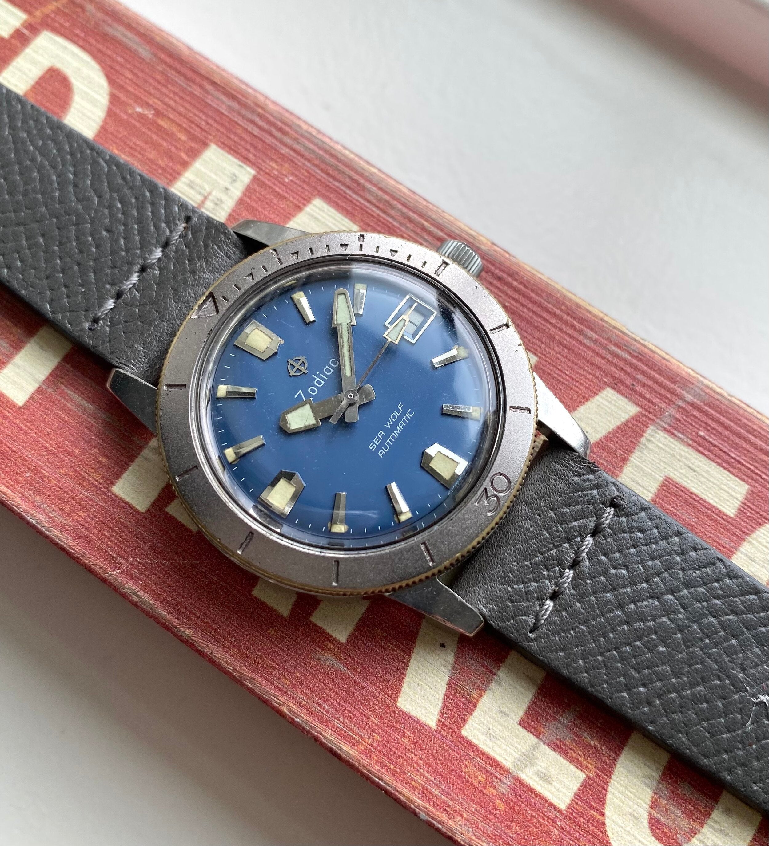 Zodiac Seawolf — Blue Dial