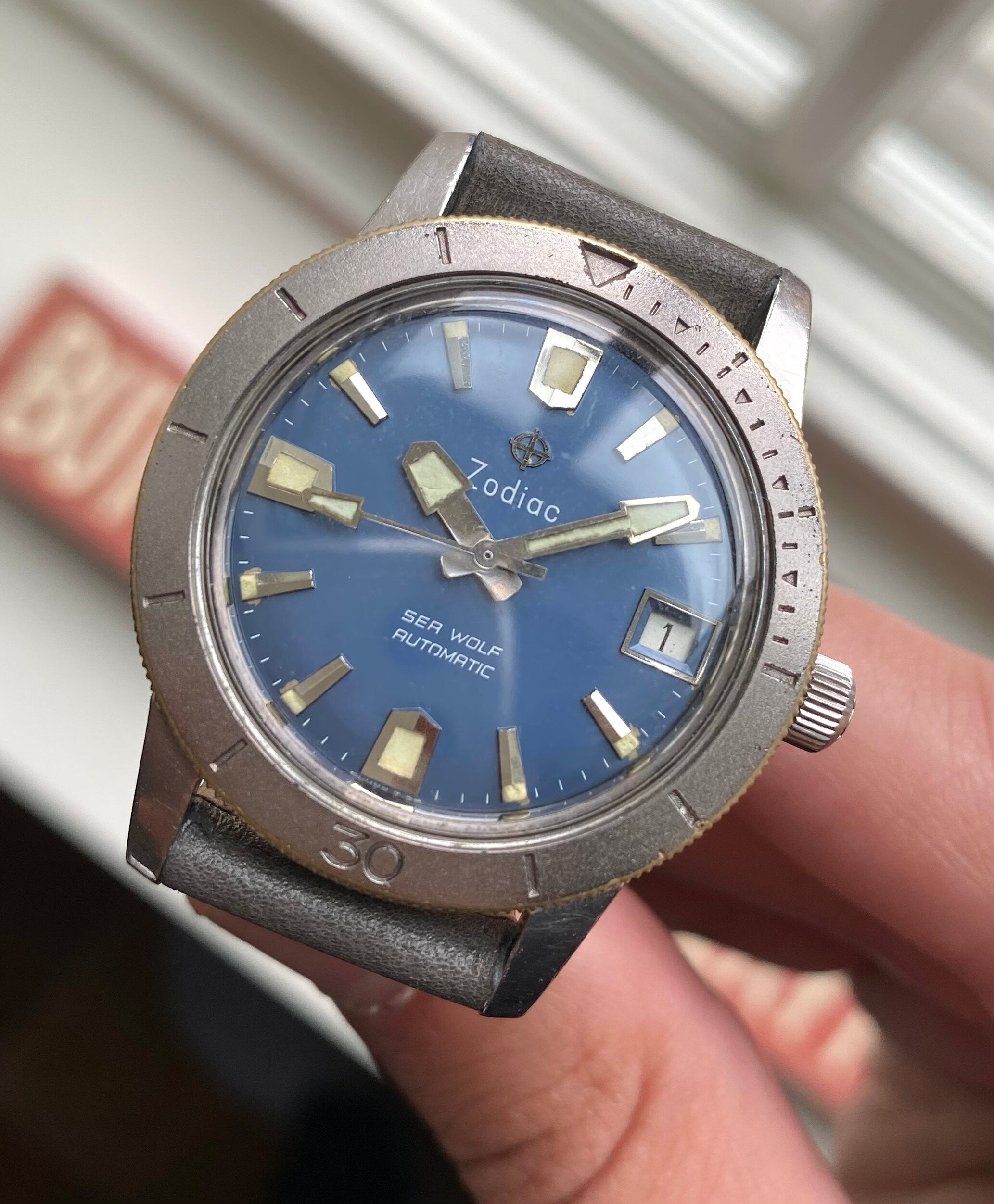 Zodiac Seawolf — Blue Dial