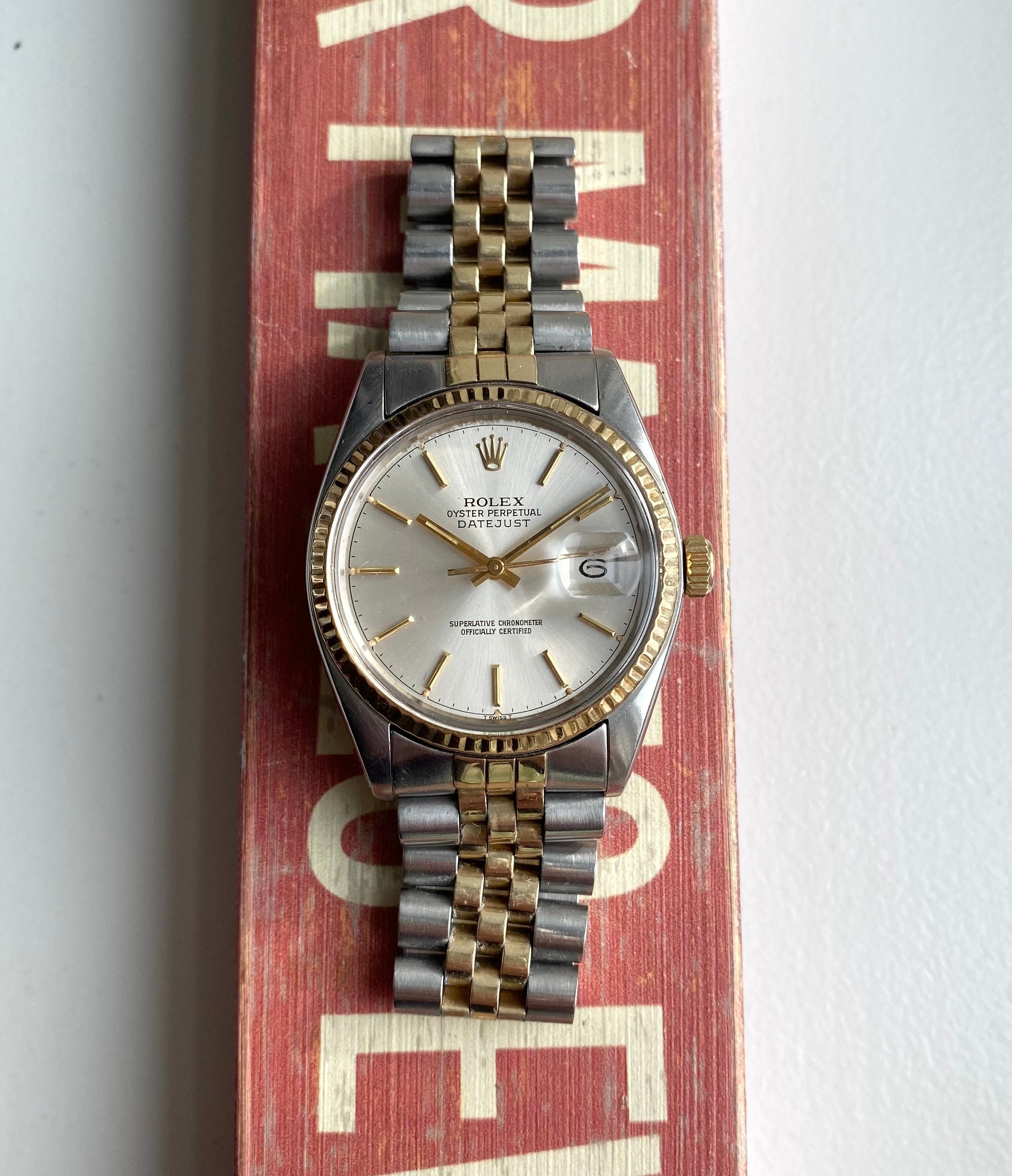 Rolex Datejust ref. 16013 — Two-tone