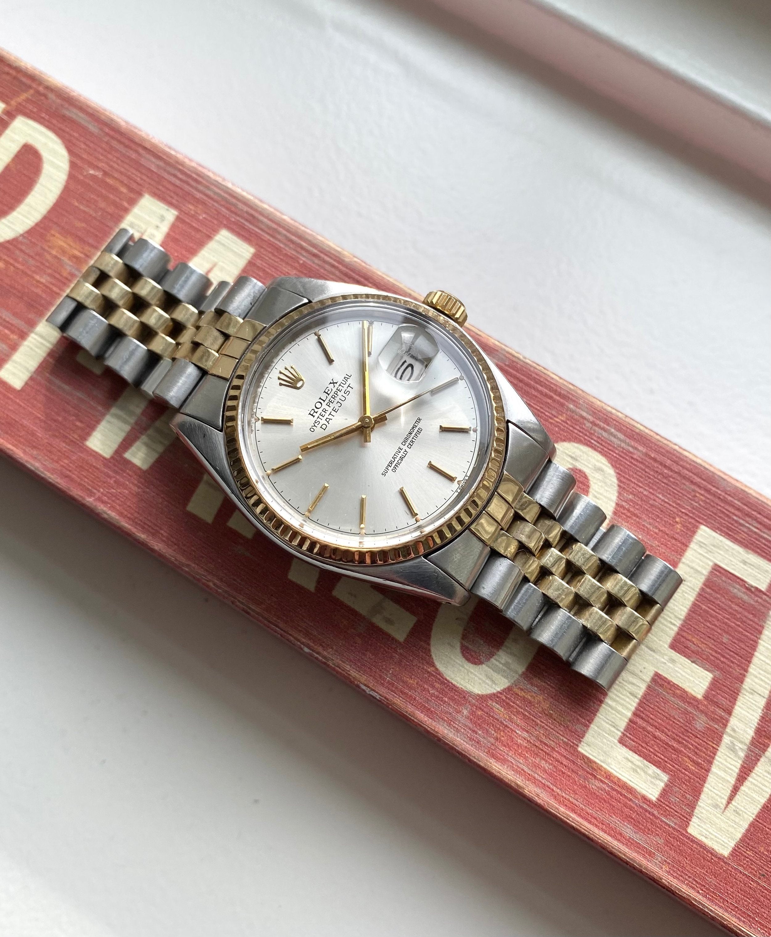 Rolex Datejust ref. 16013 — Two-tone