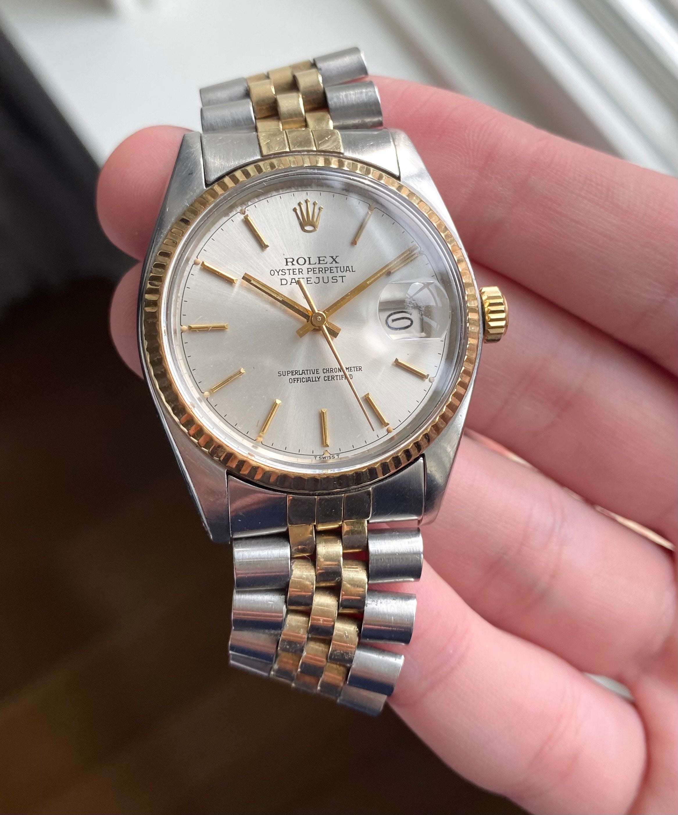 Rolex Datejust ref. 16013 — Two-tone