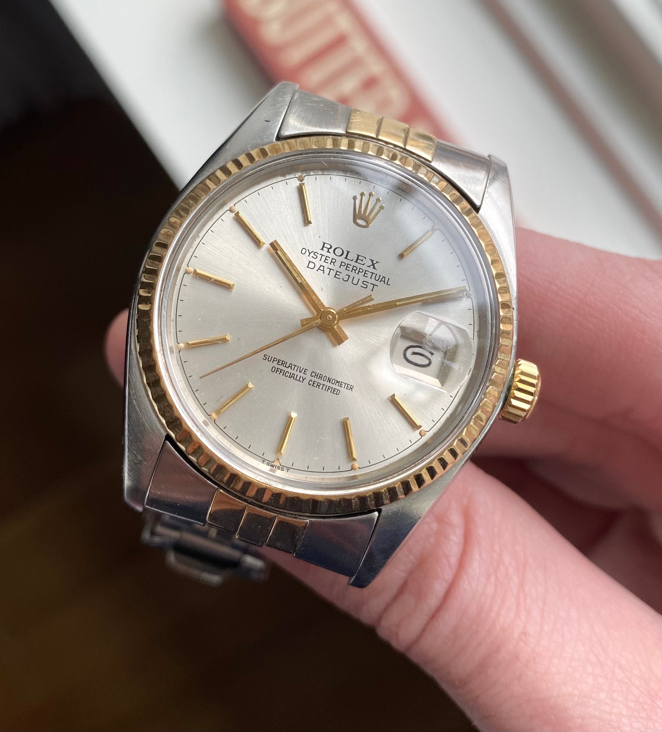 Rolex Datejust ref. 16013 — Two-tone