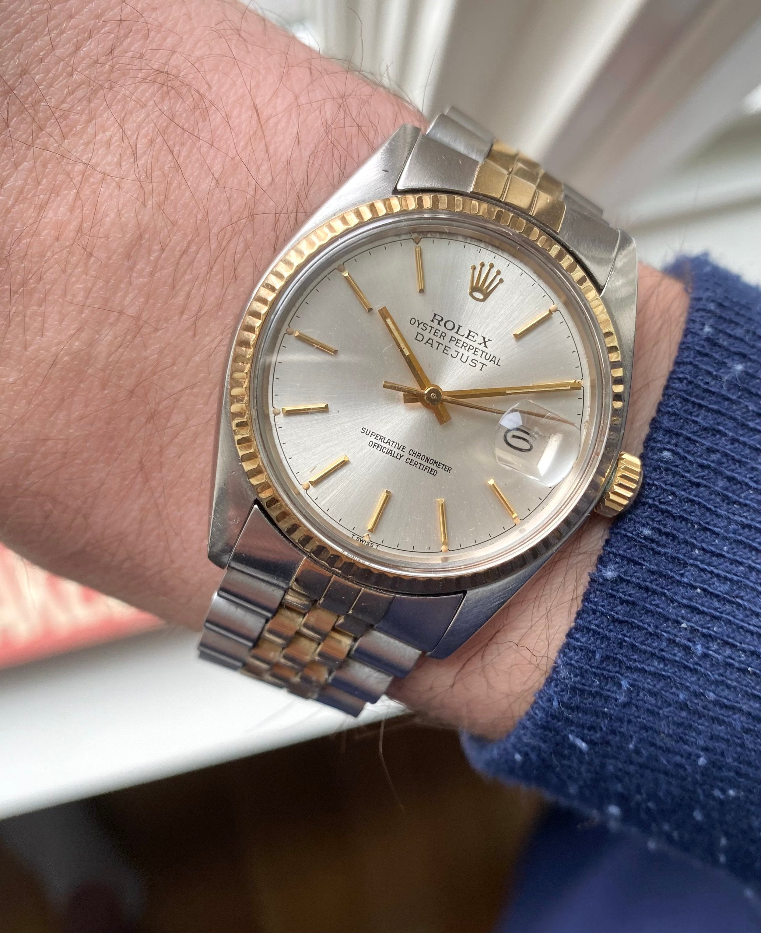 Rolex Datejust ref. 16013 — Two-tone