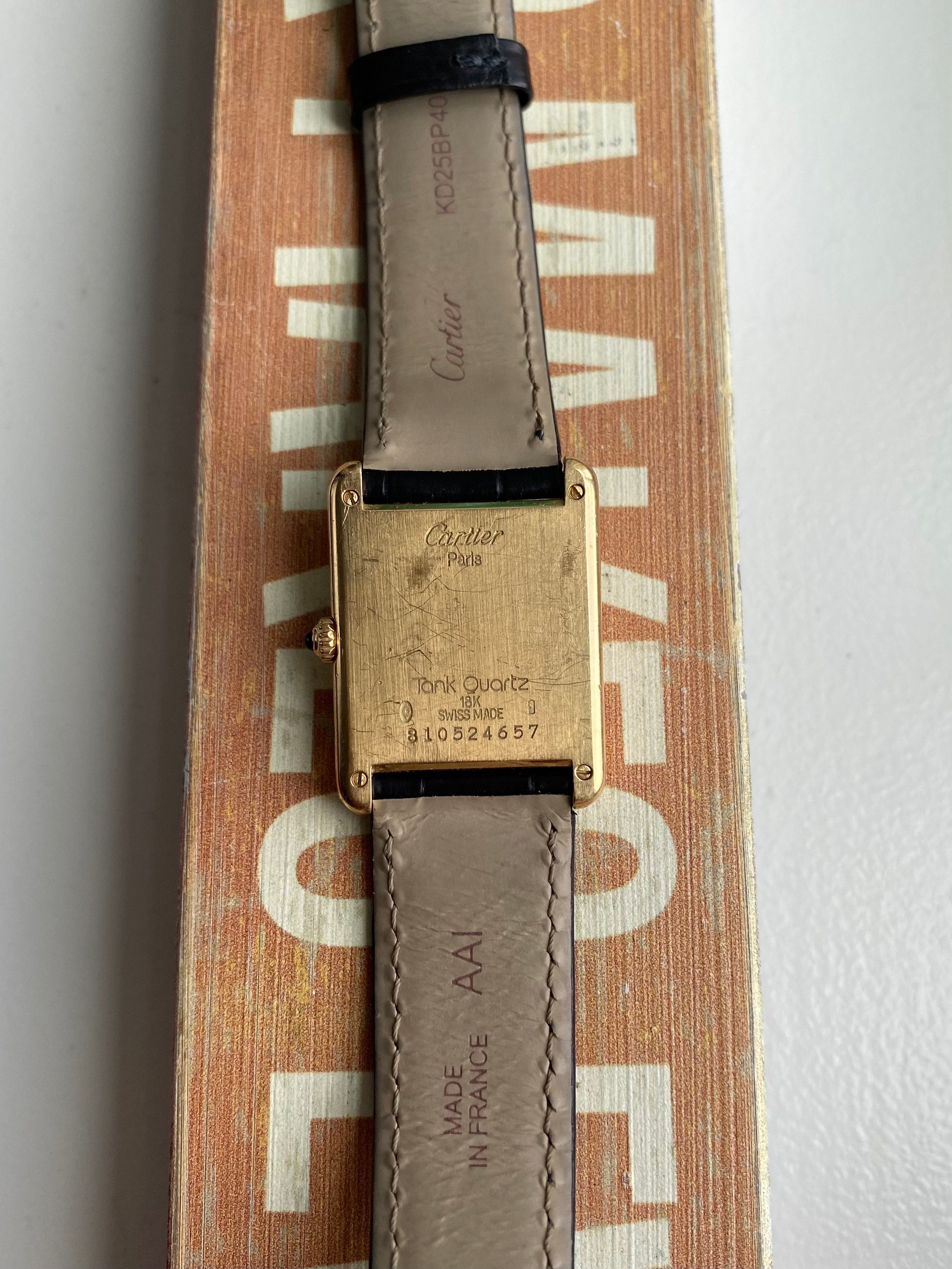 Cartier Tank Louis - 18K Yellow Gold