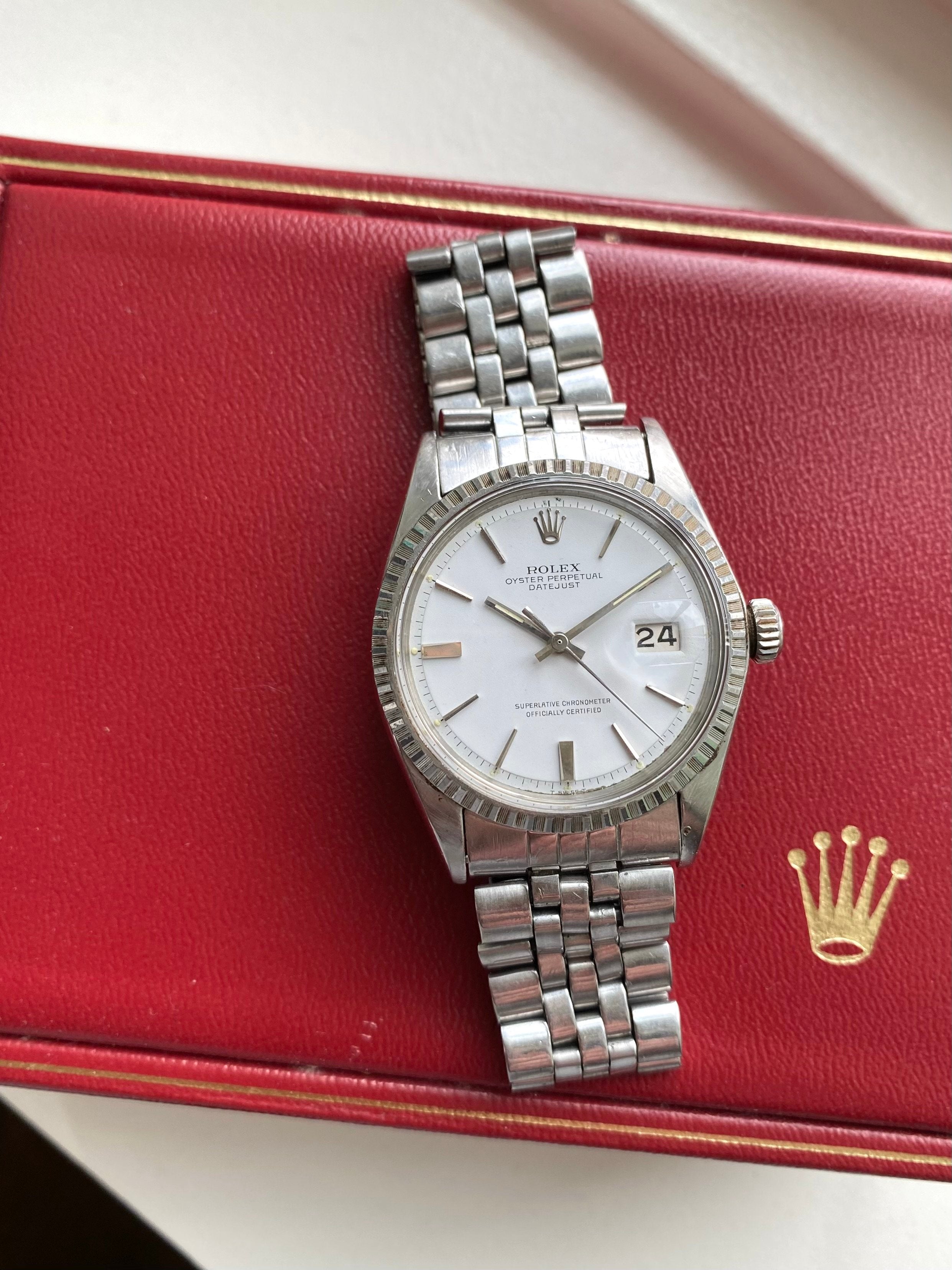 Rolex Datejust 1603 - Matte White.