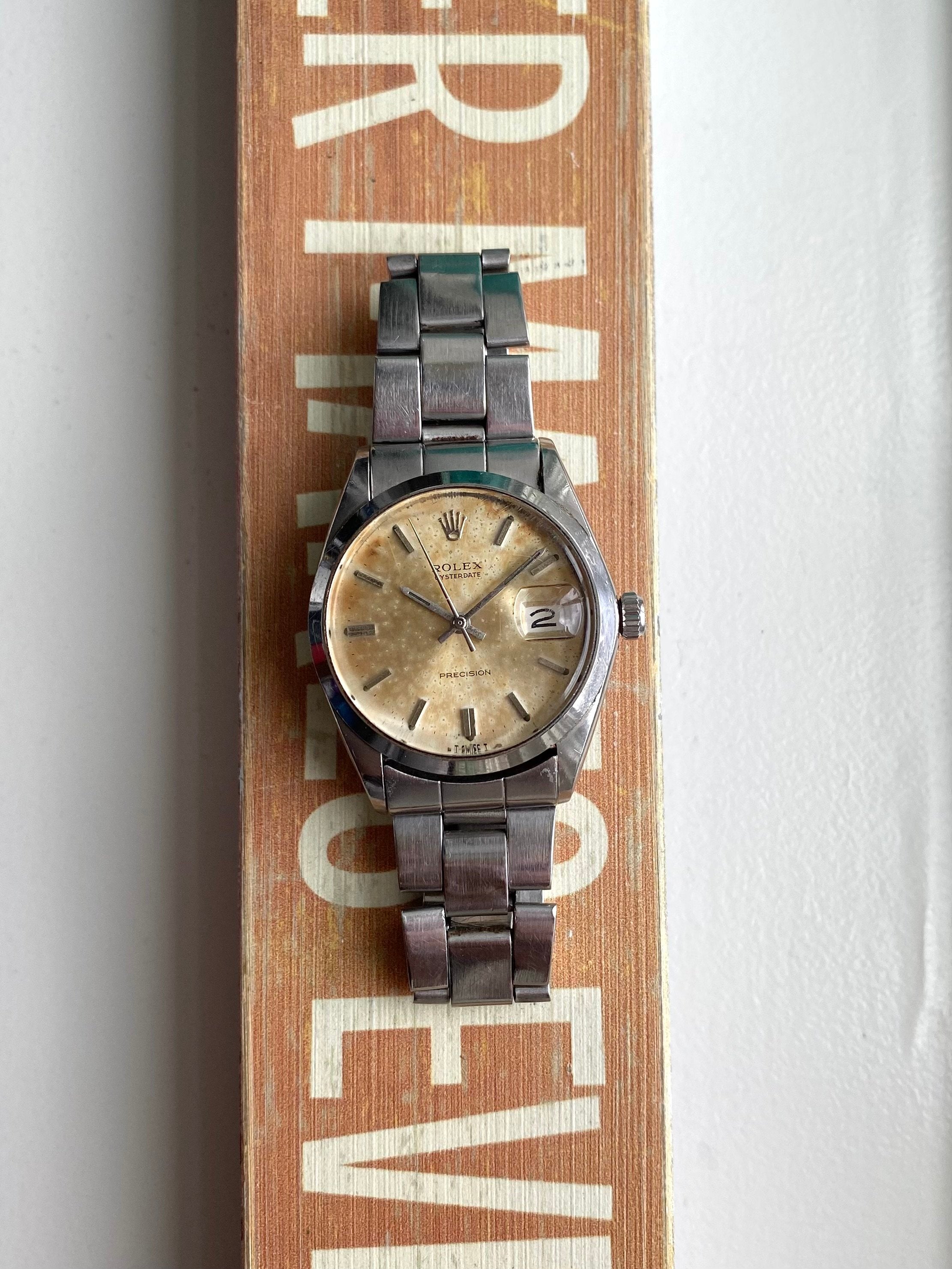 Rolex Precision 6694 - Patina Dial.