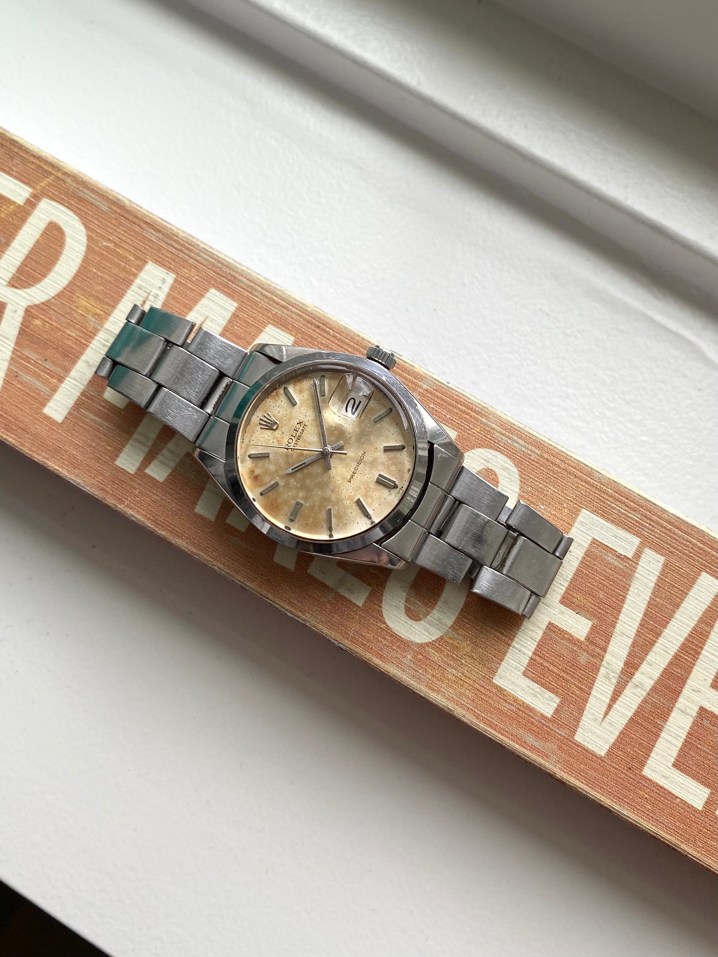 Rolex Precision 6694 - Patina Dial.