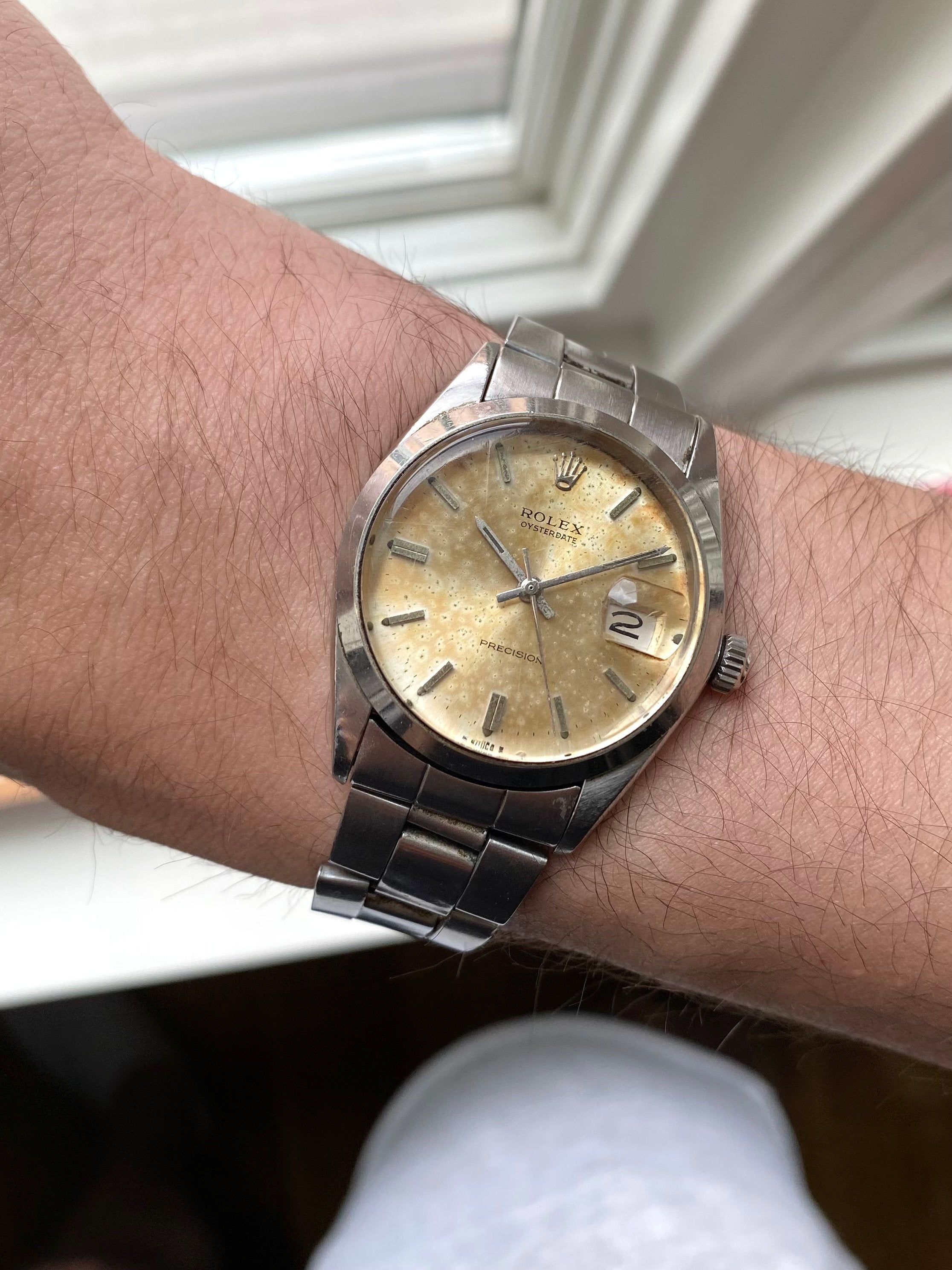 Rolex Precision 6694 - Patina Dial.