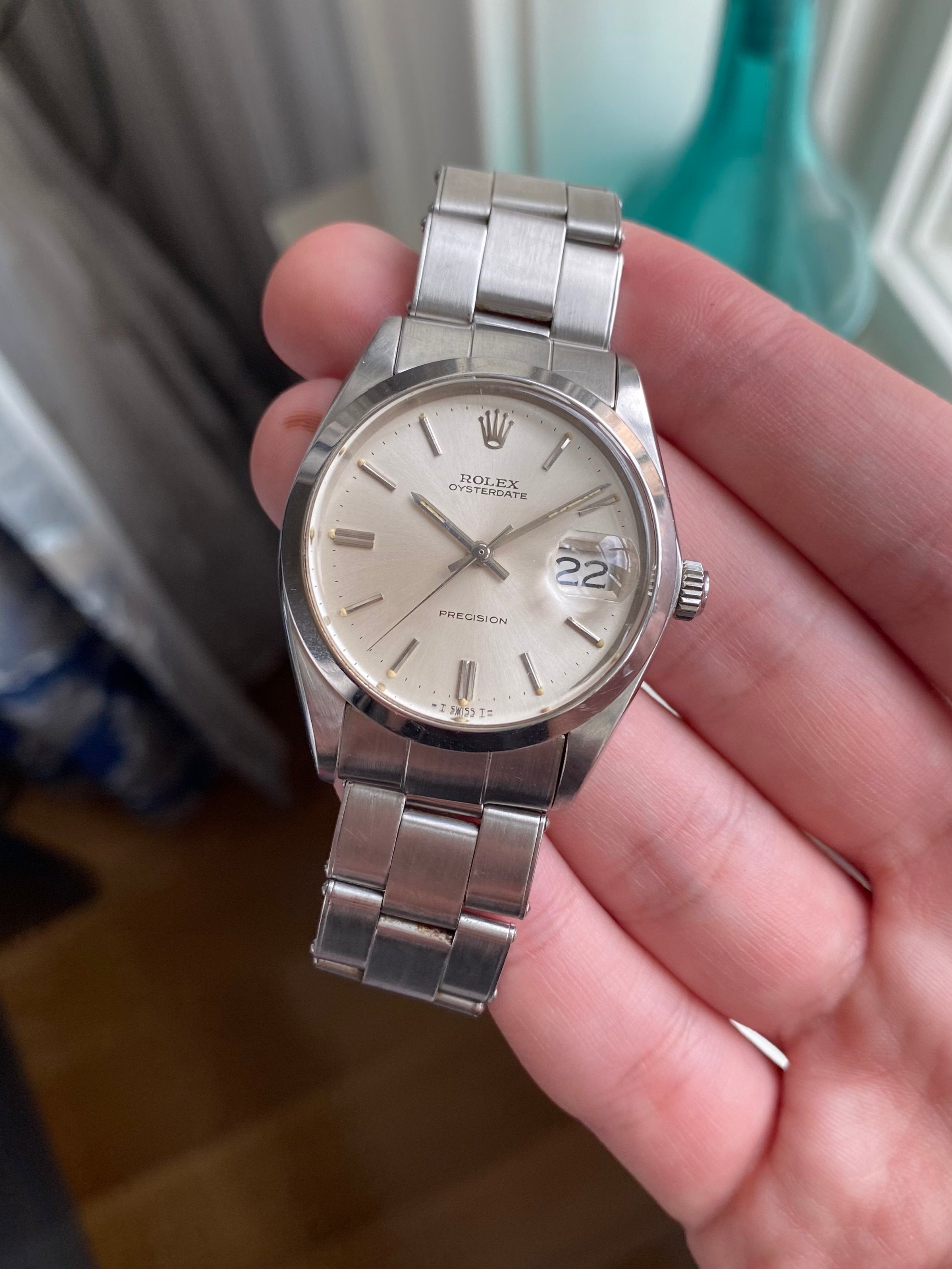 Rolex Precision 6694 - Silver Dial.