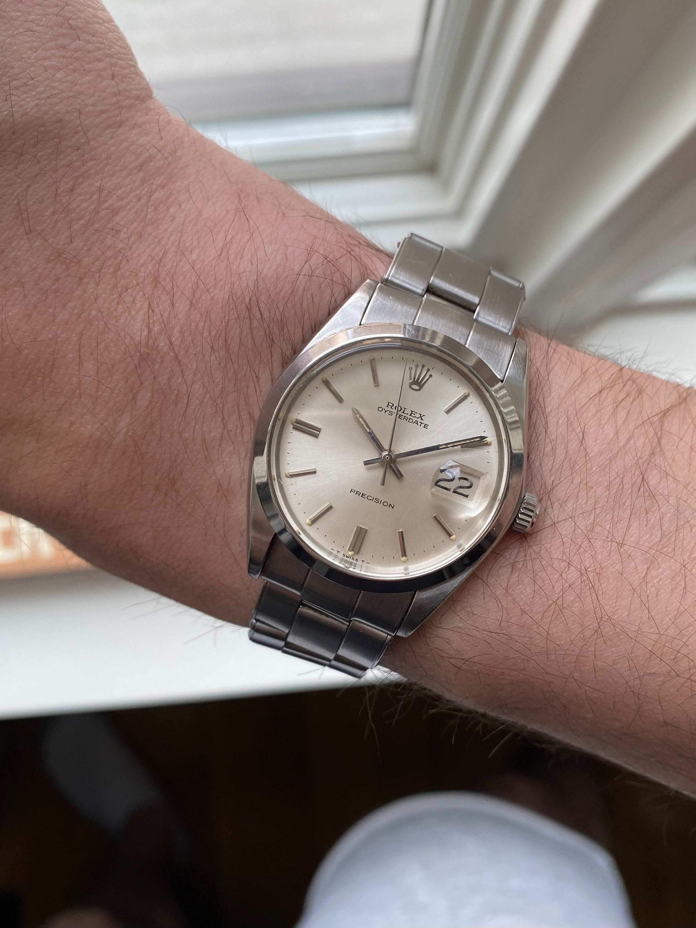 Rolex Precision 6694 - Silver Dial.