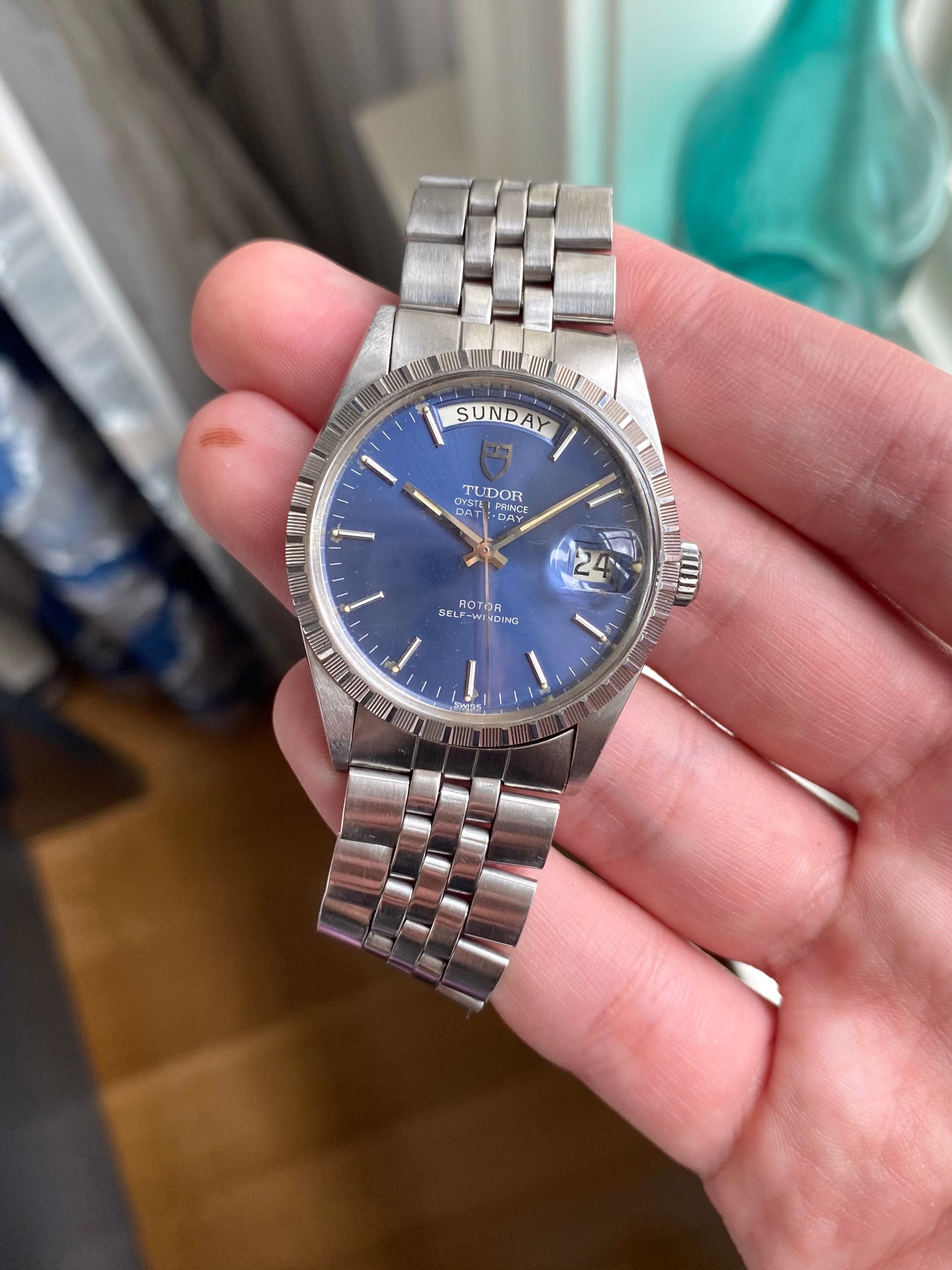 Tudor Dateday - Blue.