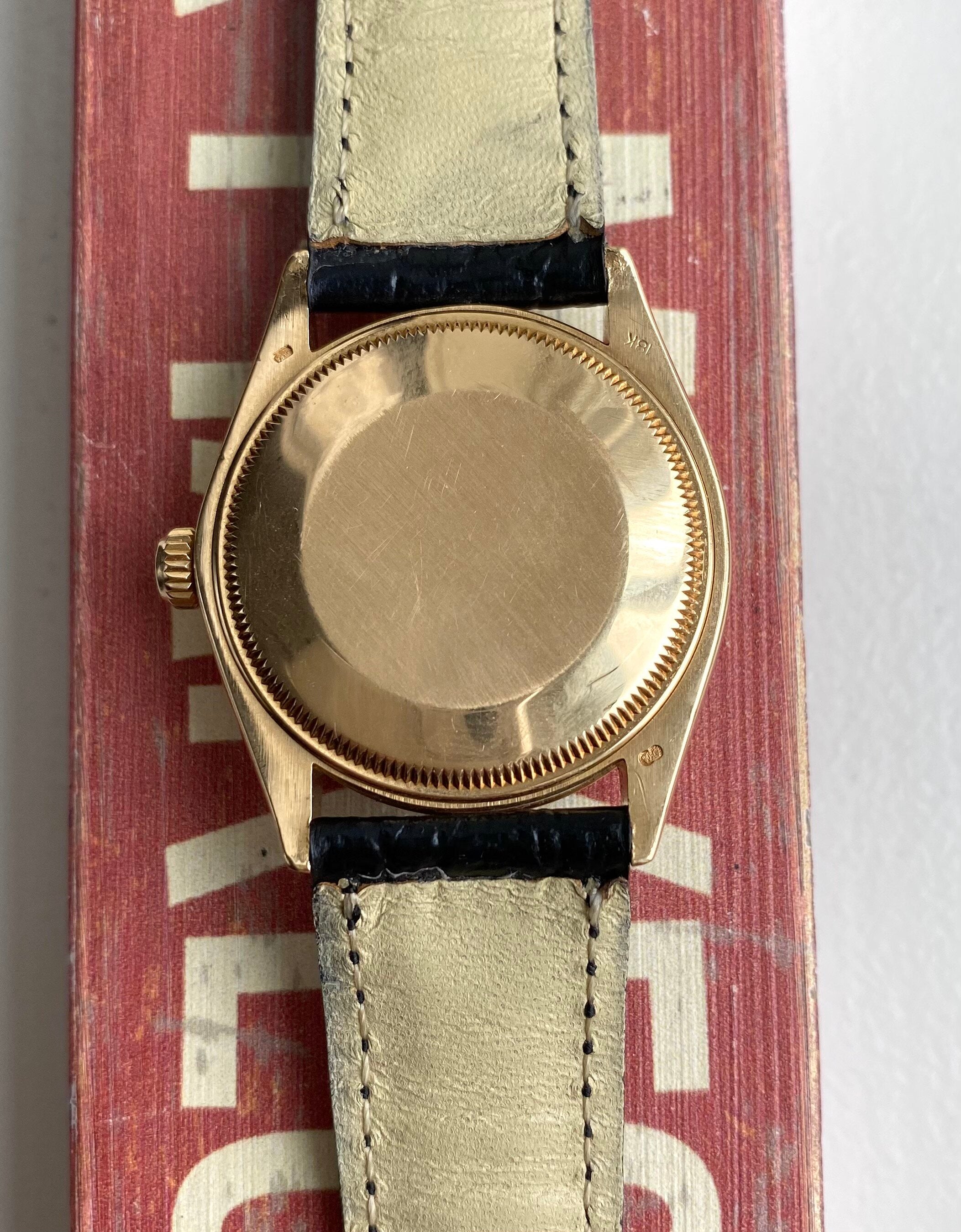 Rolex Oyster Perpetual Date ref. 1005 — 18K Yellow Gold